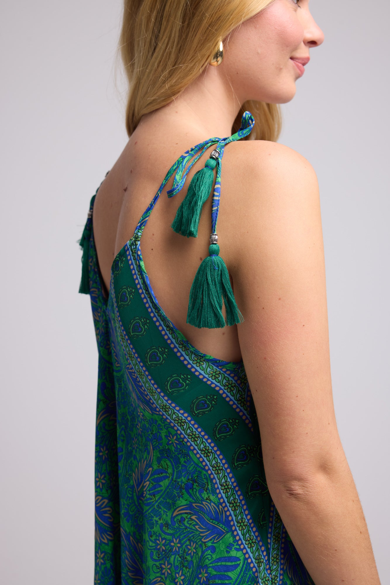 ROBE GAYA GREEN P3010