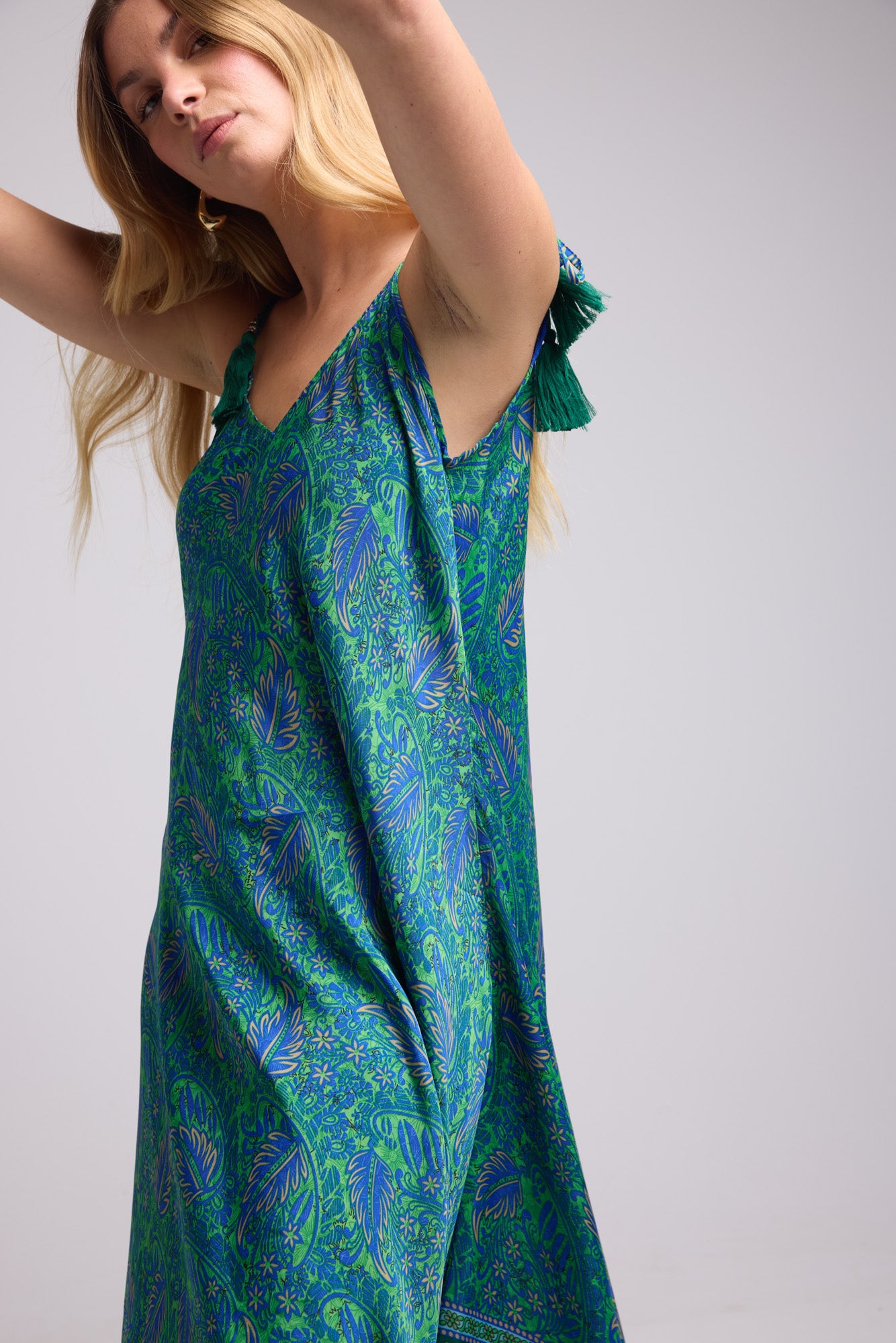 ROBE GAYA GREEN P3010