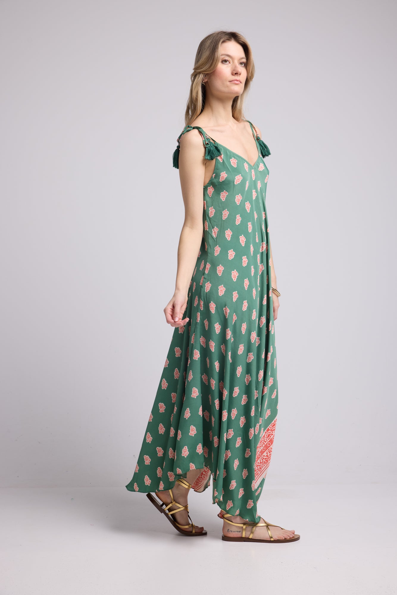 ROBE GAYA GREEN P5003