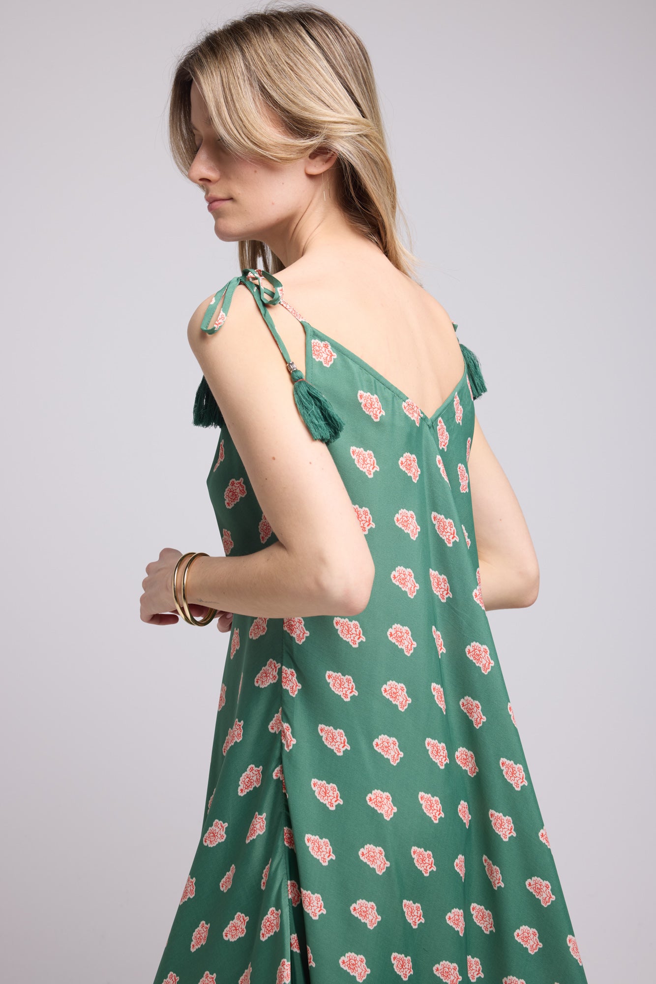 ROBE GAYA GREEN P5003