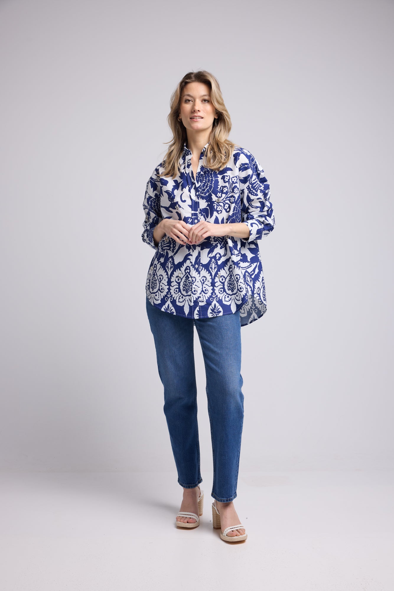 CHEMISE HUGO/P309 NAVY