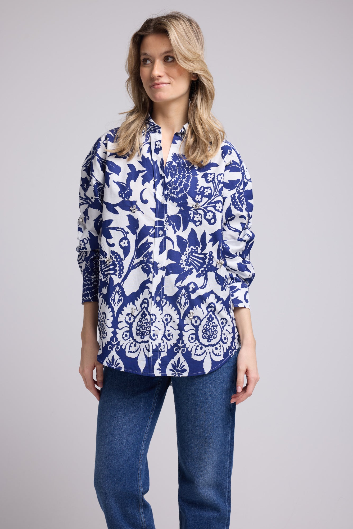 CHEMISE HUGO/P309 NAVY