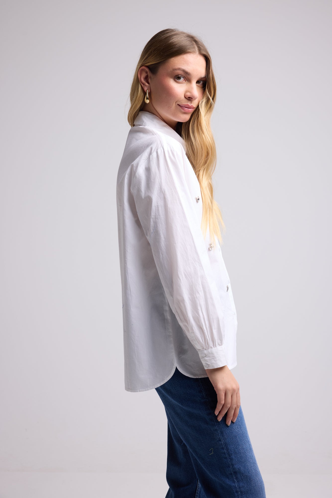 CHEMISE HUGO UNI/BLANC