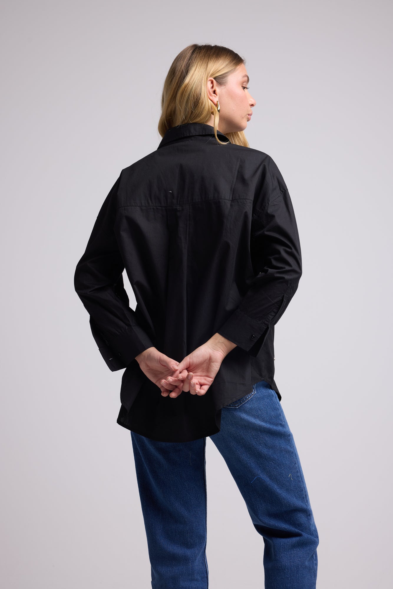 CHEMISE HUGO UNI/NOIR