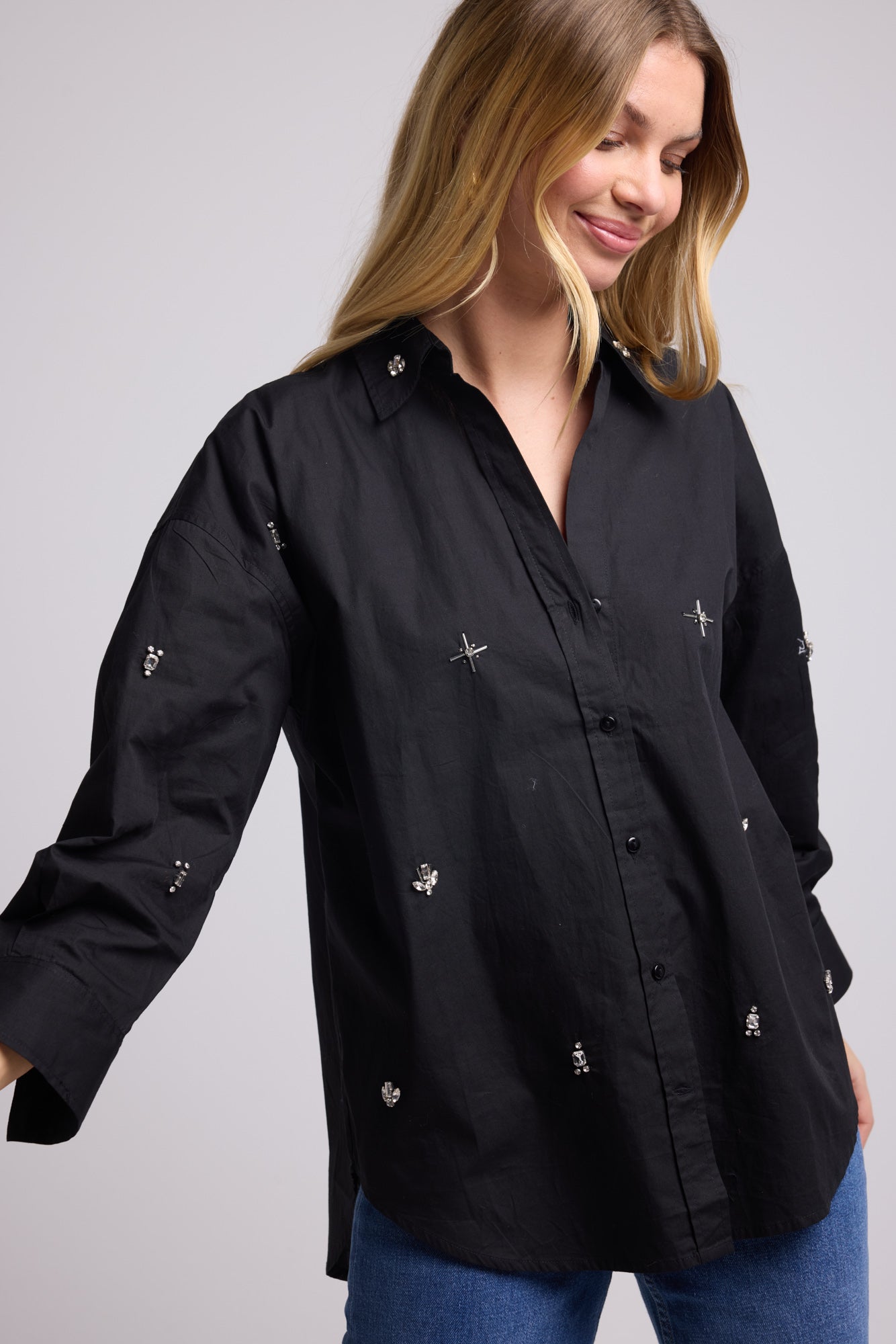 CHEMISE HUGO UNI/NOIR
