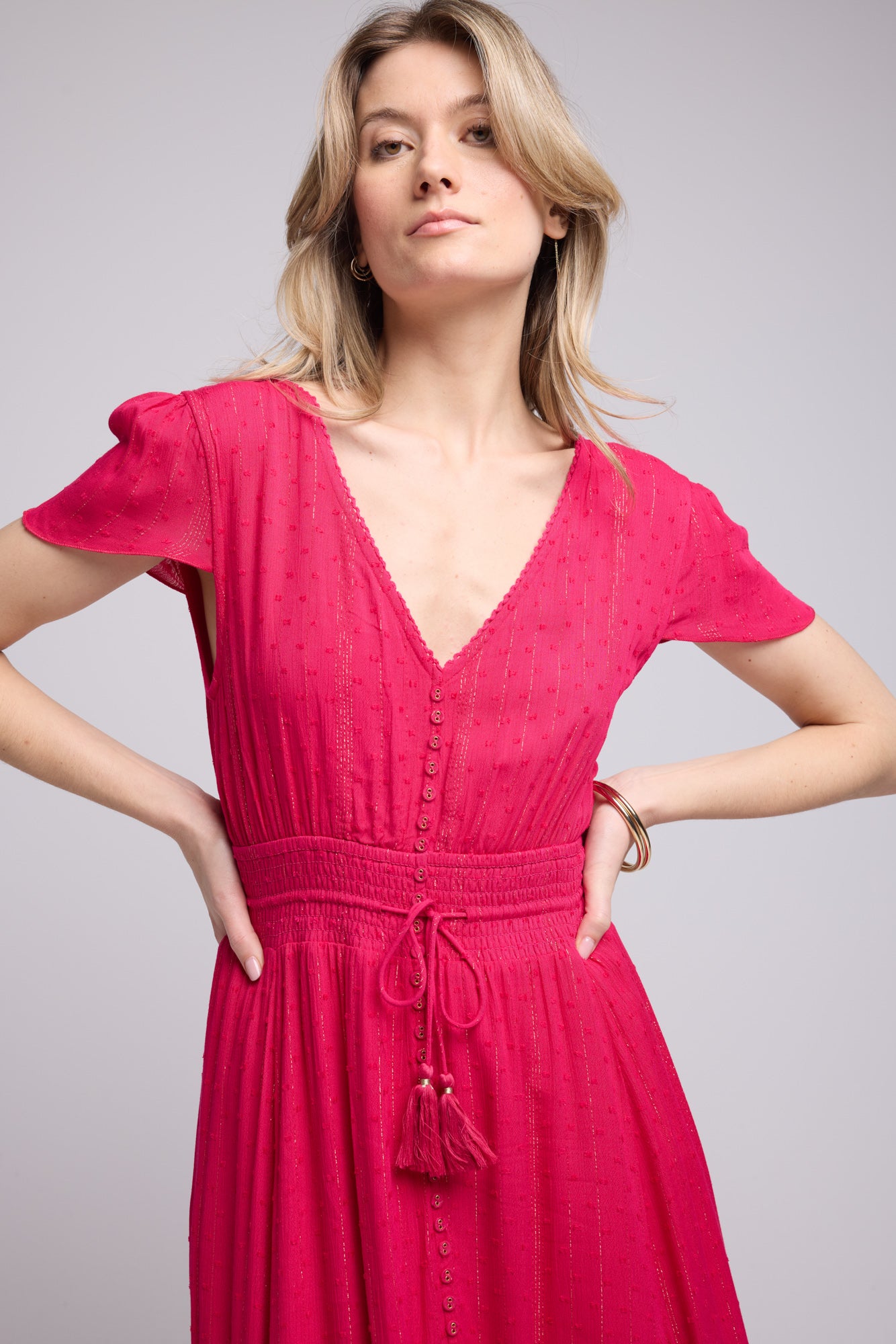 ROBE IRMA FUSHIA