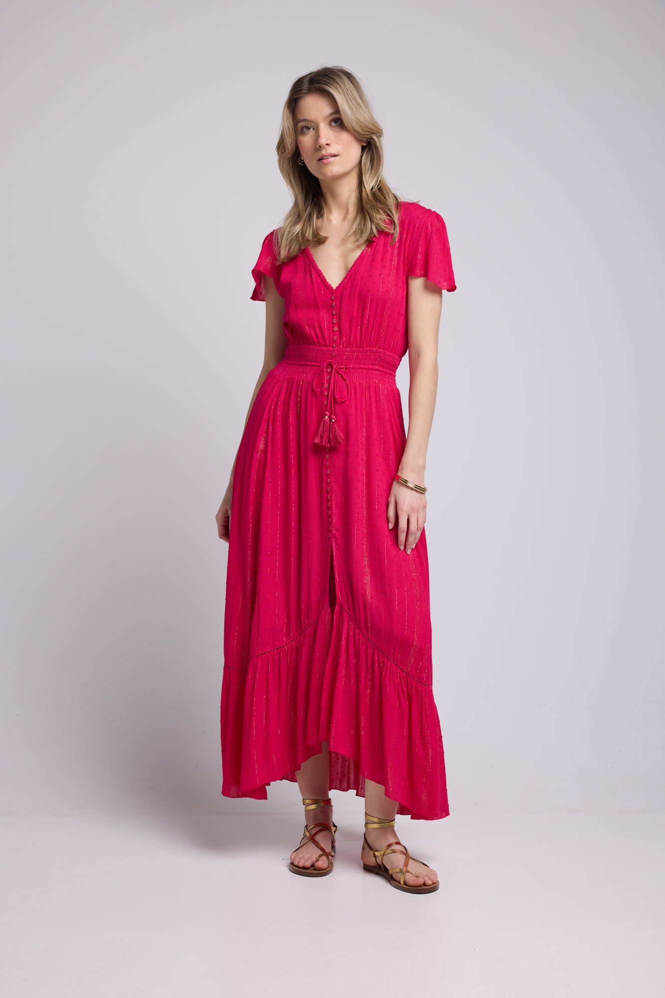 ROBE IRMA FUSHIA