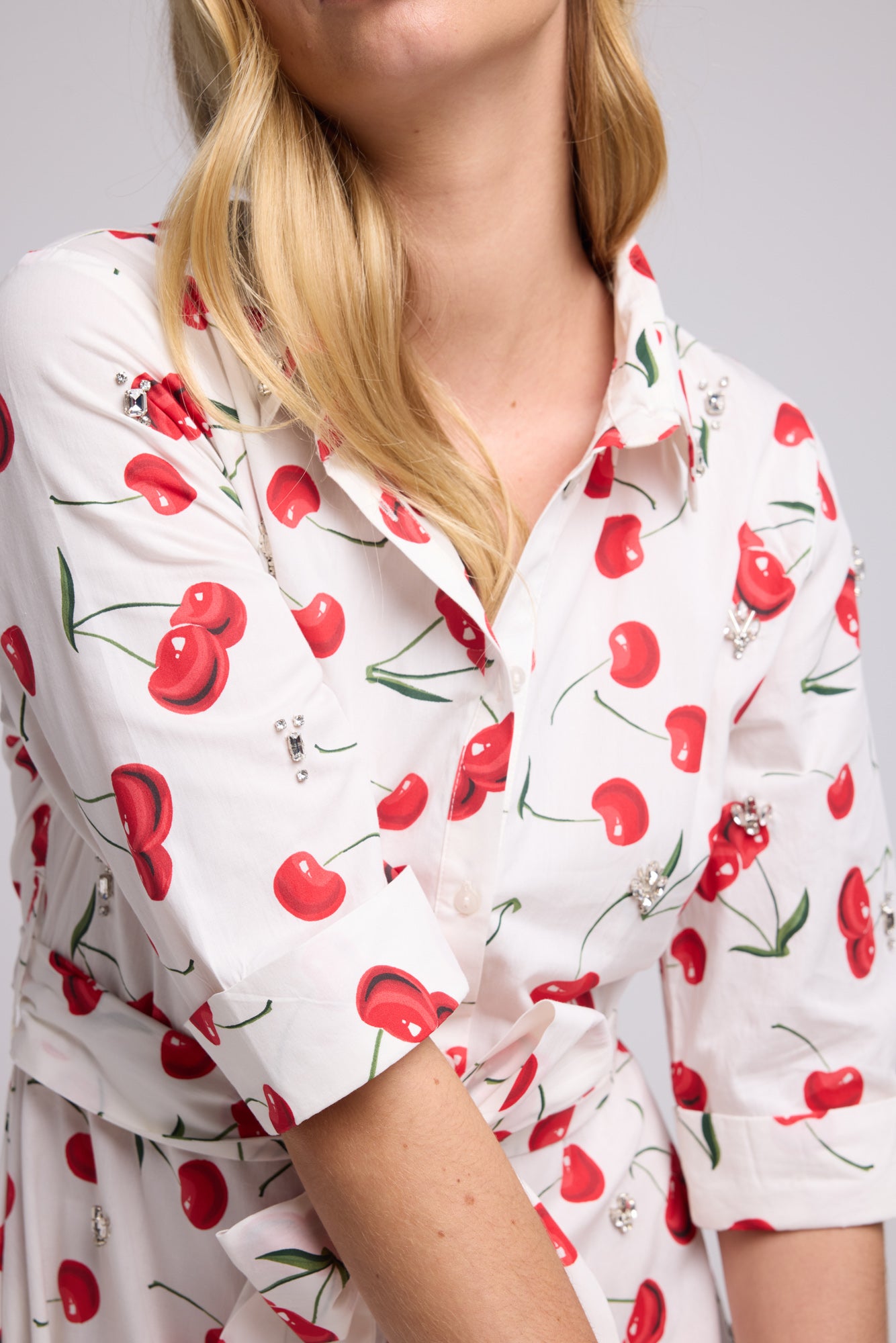 ROBE JACQUY LONG P2430 CERISES