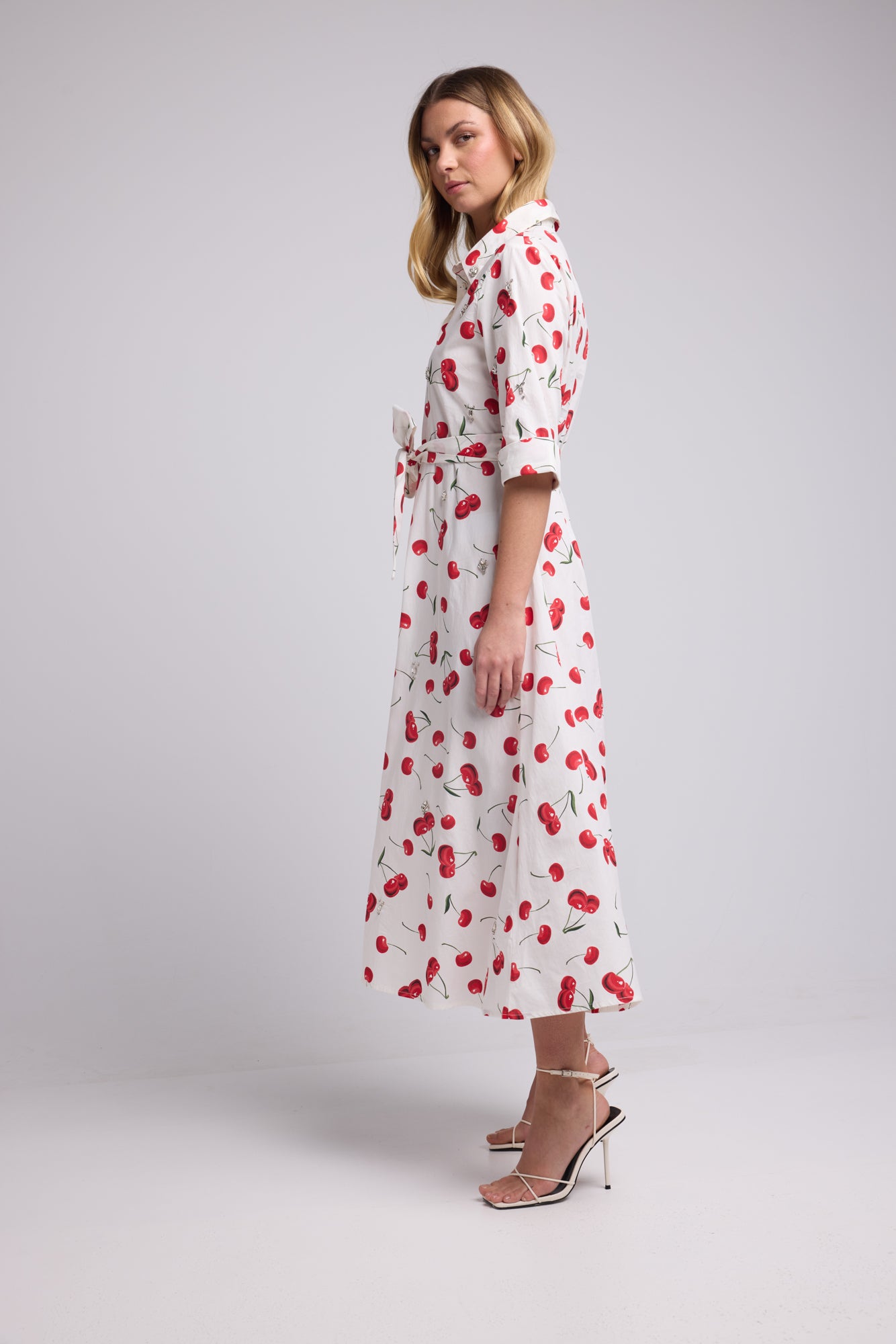 ROBE JACQUY LONG P2430 CERISES