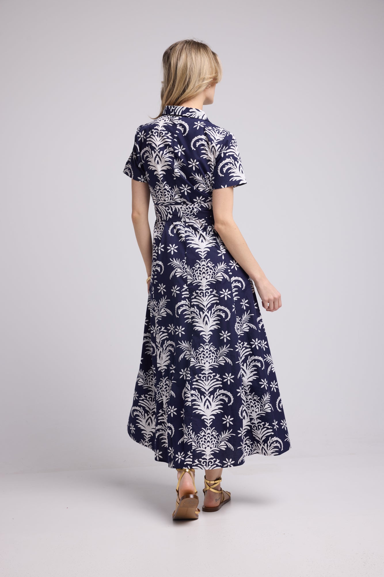 ROBE JANE P045 NAVY