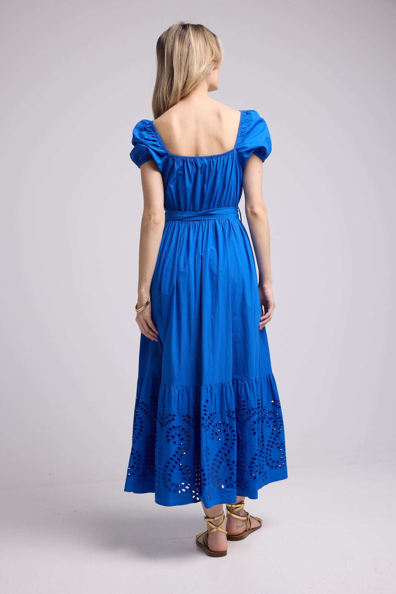 ROBE JULIE LONG BRIGHT BLUE