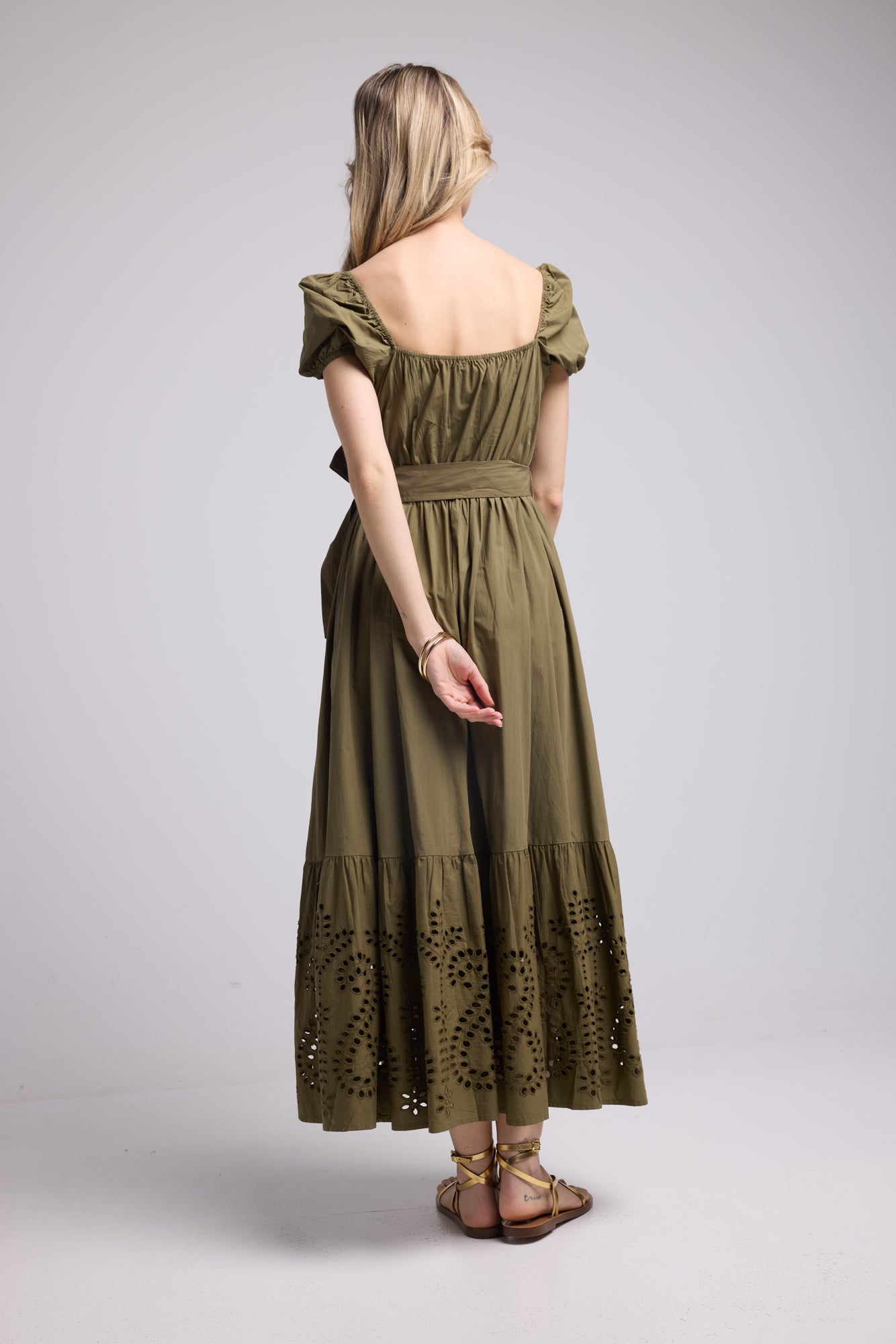 ROBE JULIE LONG/KHAKI