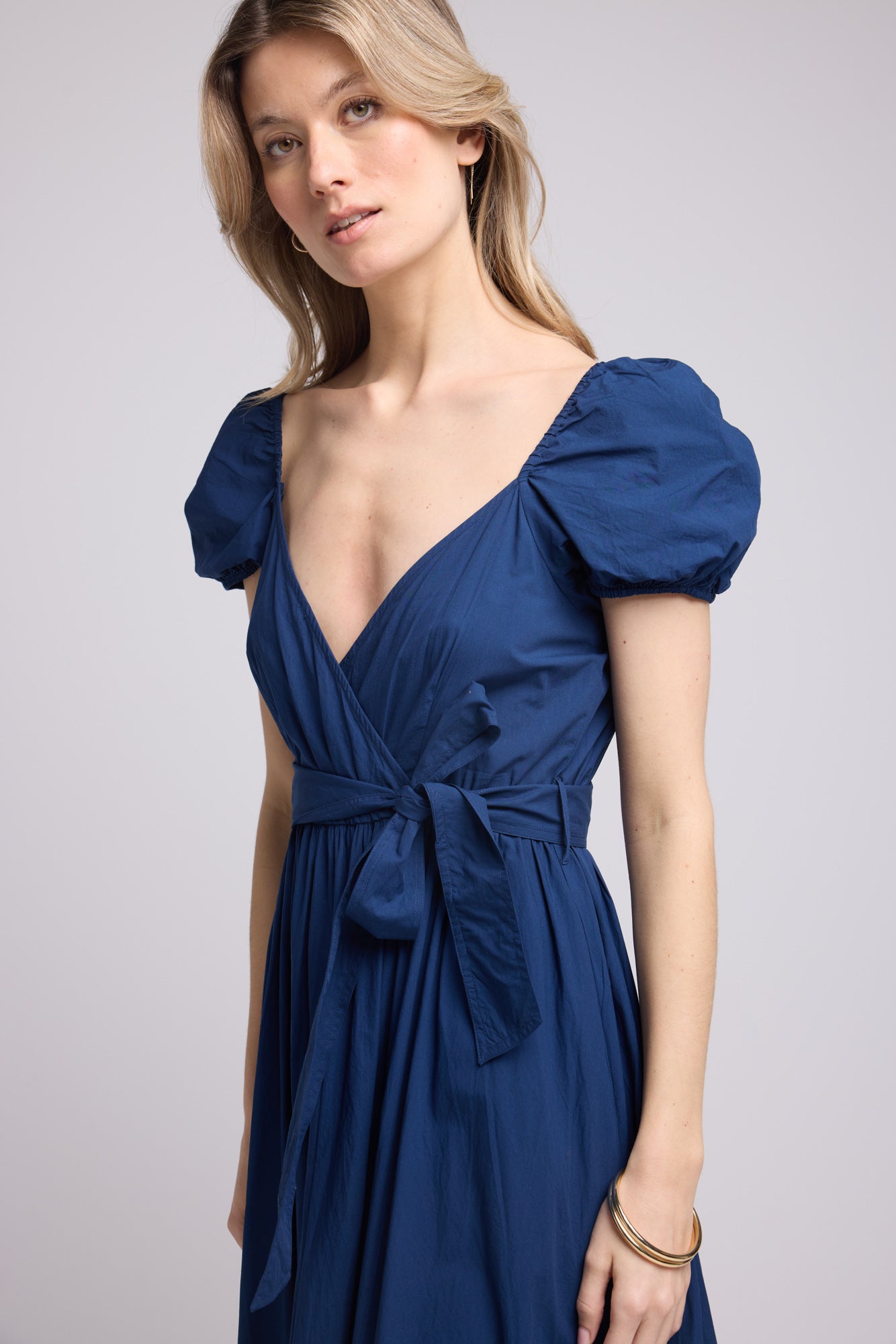 JULIE LONG/NAVY DRESS