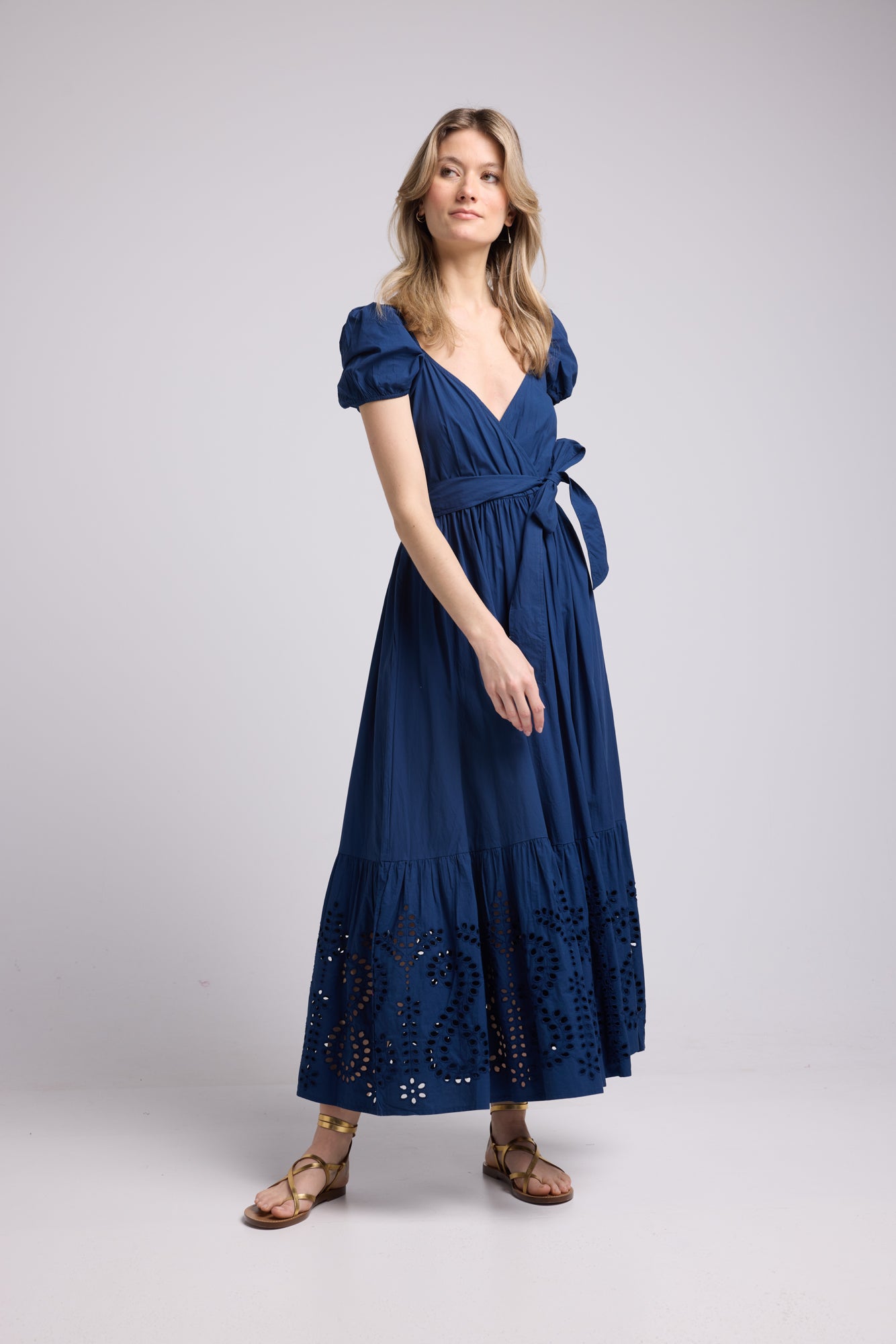 JULIE LONG/NAVY DRESS