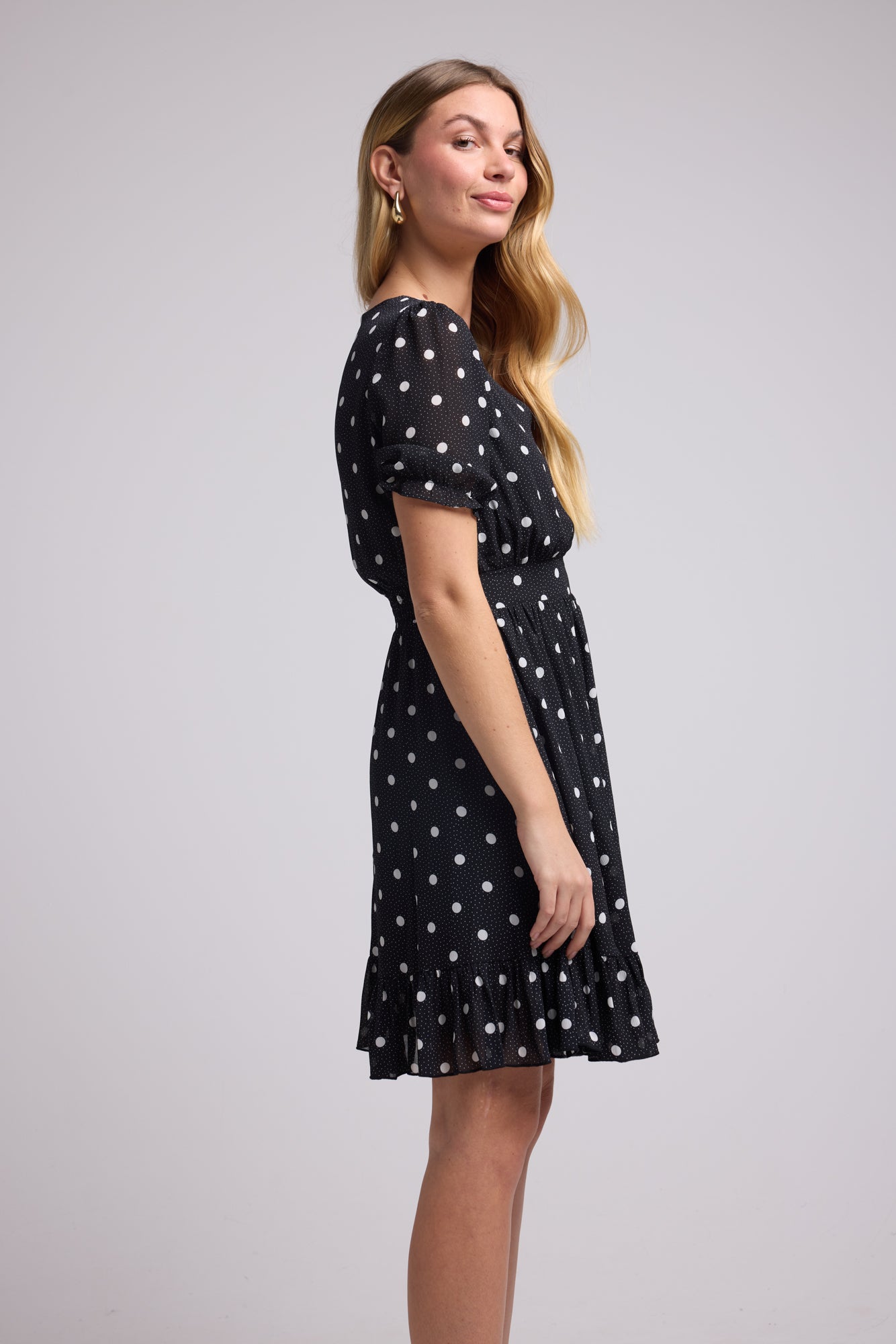 ROBE LAELIA/1071 POIS NOIR