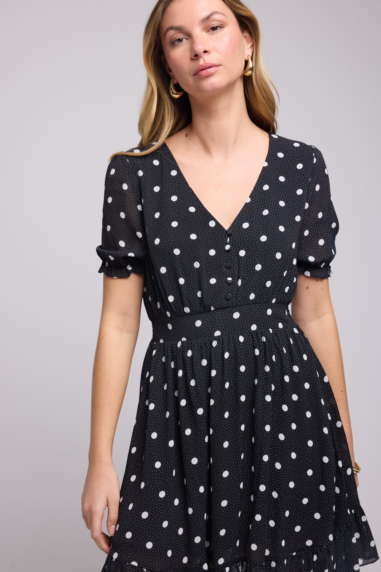 ROBE LAELIA/1071 POIS NOIR