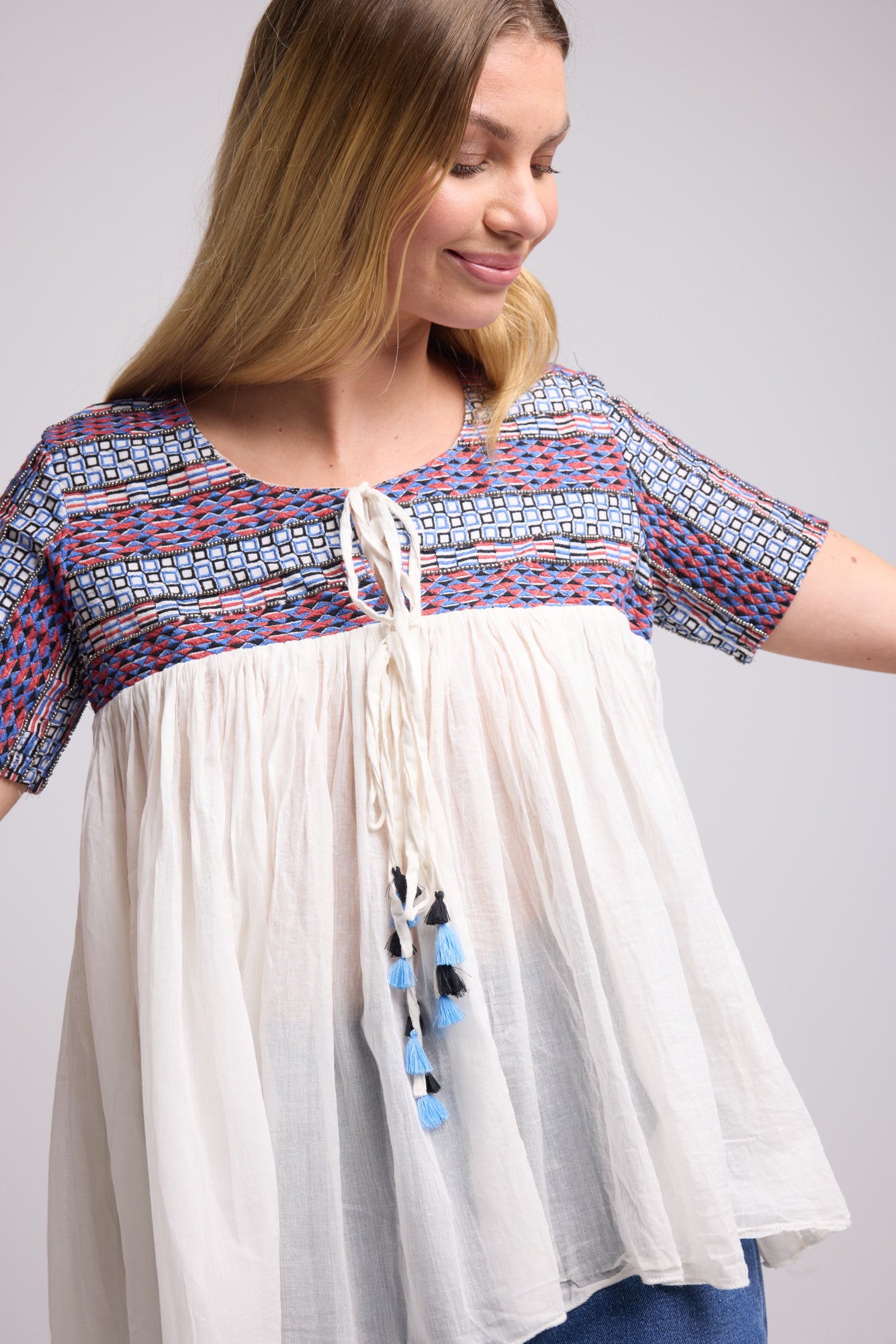 BLOUSE LILY/BLANC