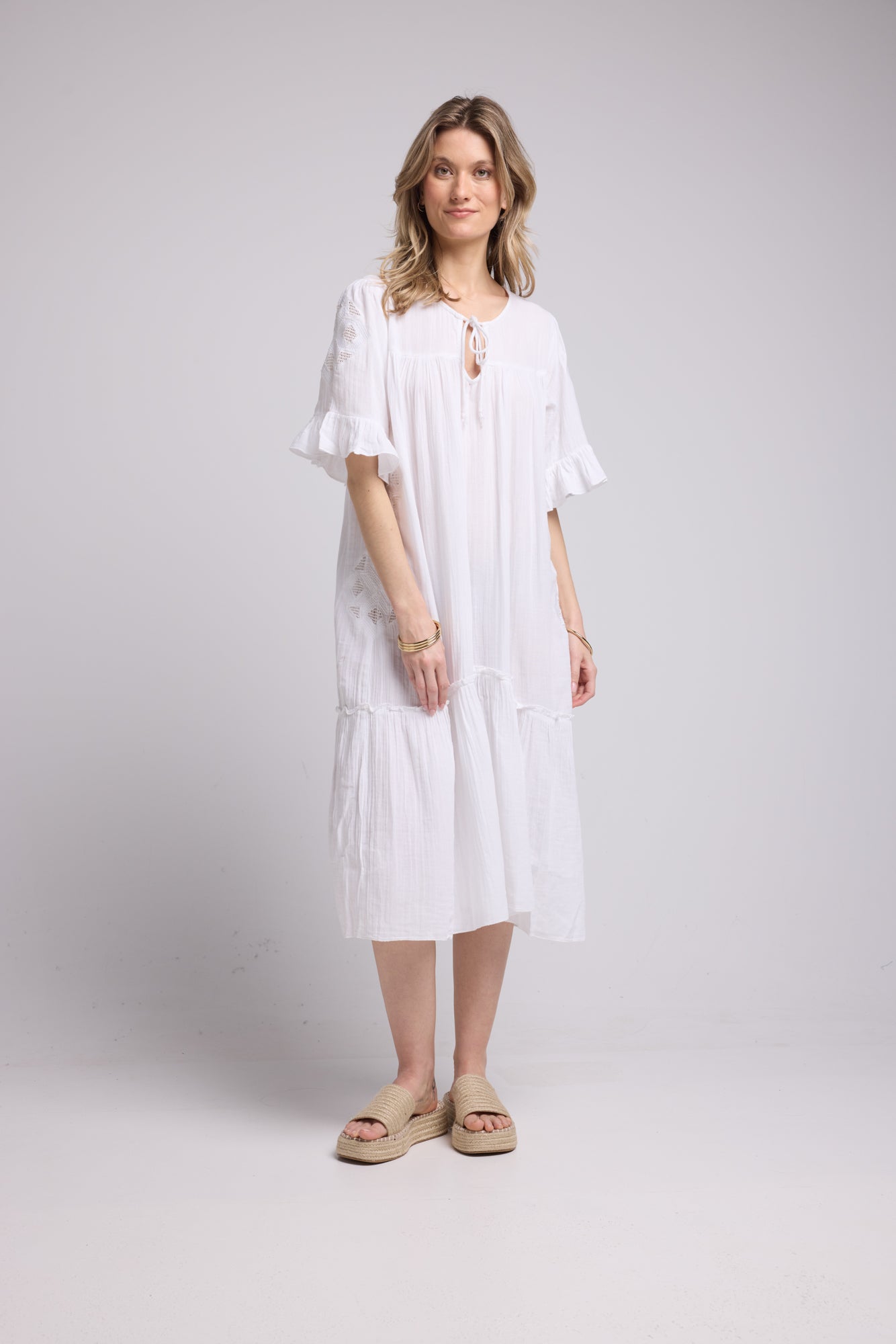 ROBE LOA/ECRU
