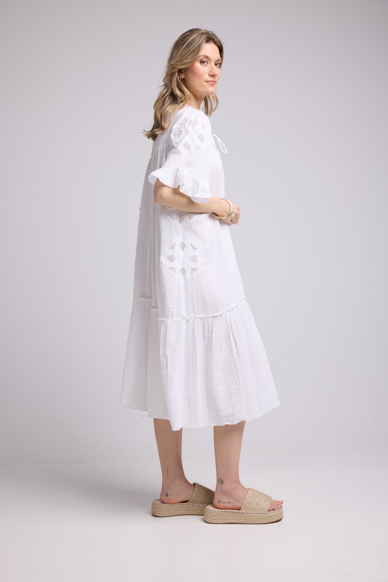 ROBE LOA/ECRU