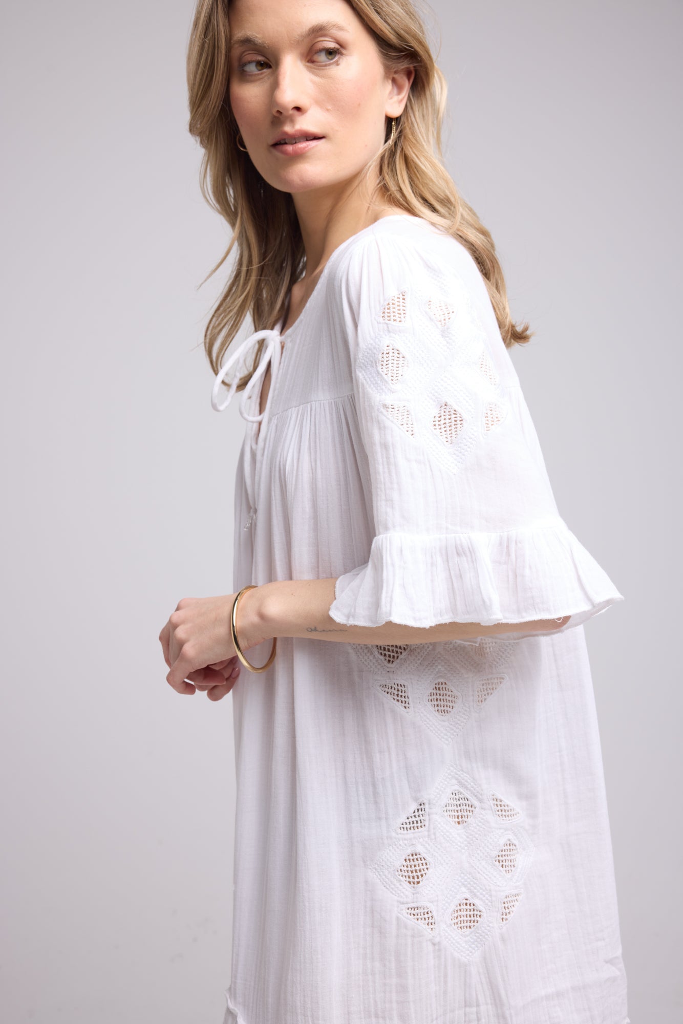 ROBE LOA/ECRU