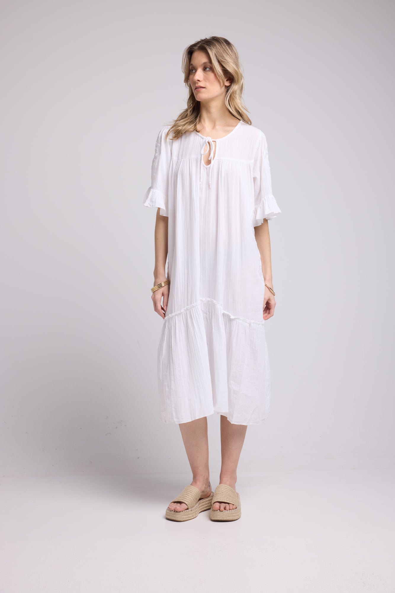 ROBE LOA/ECRU
