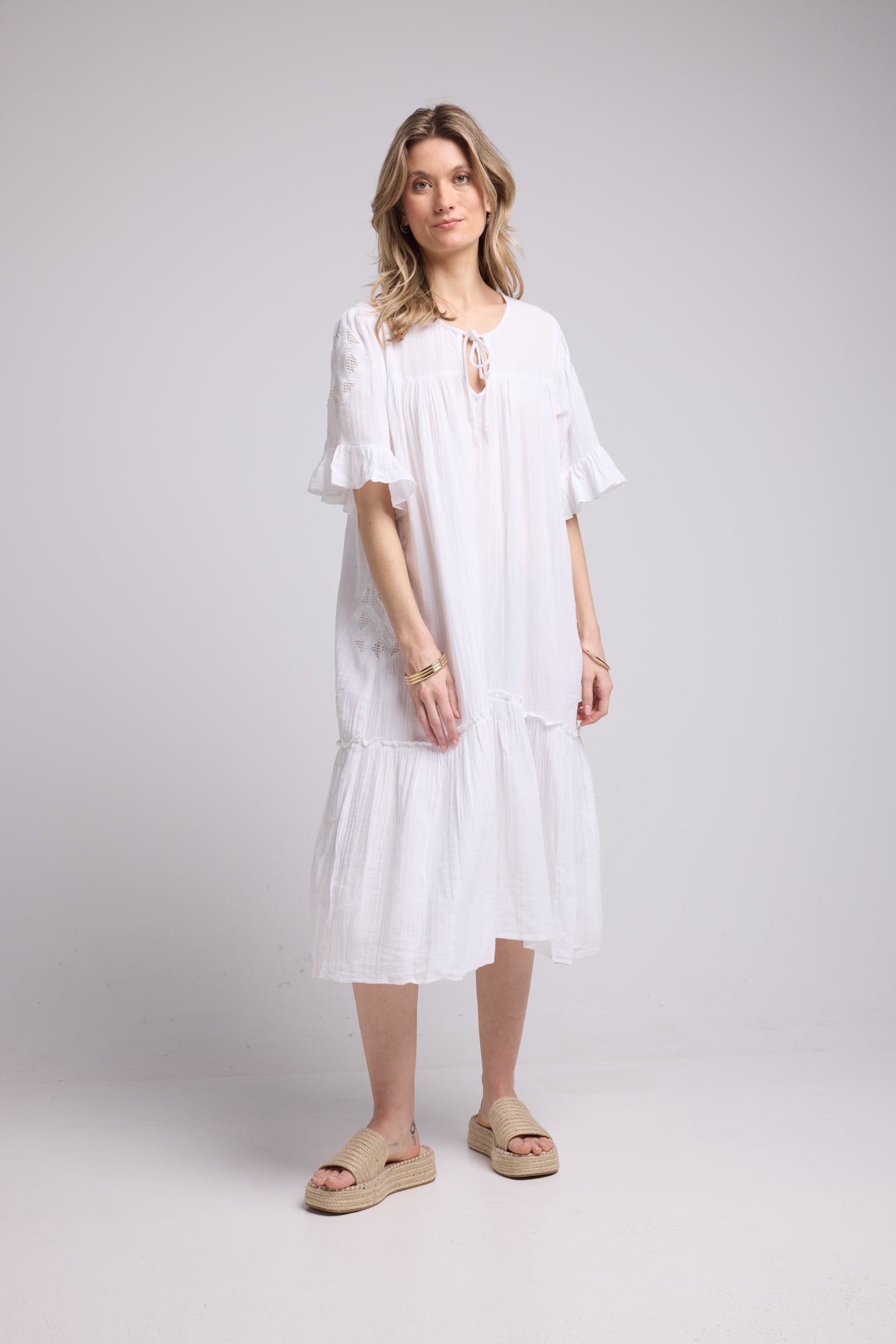 ROBE LOA/ECRU
