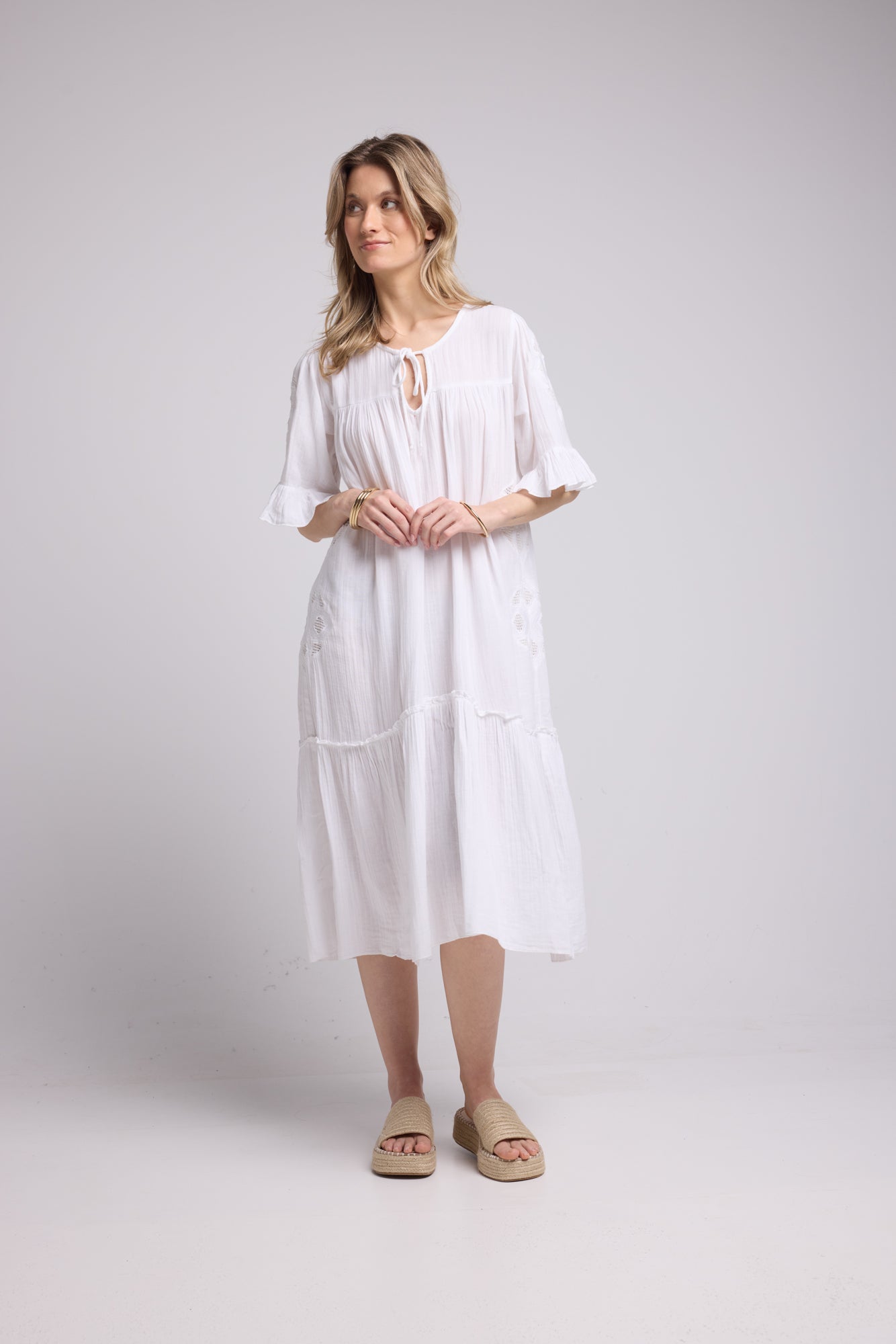 ROBE LOA/ECRU