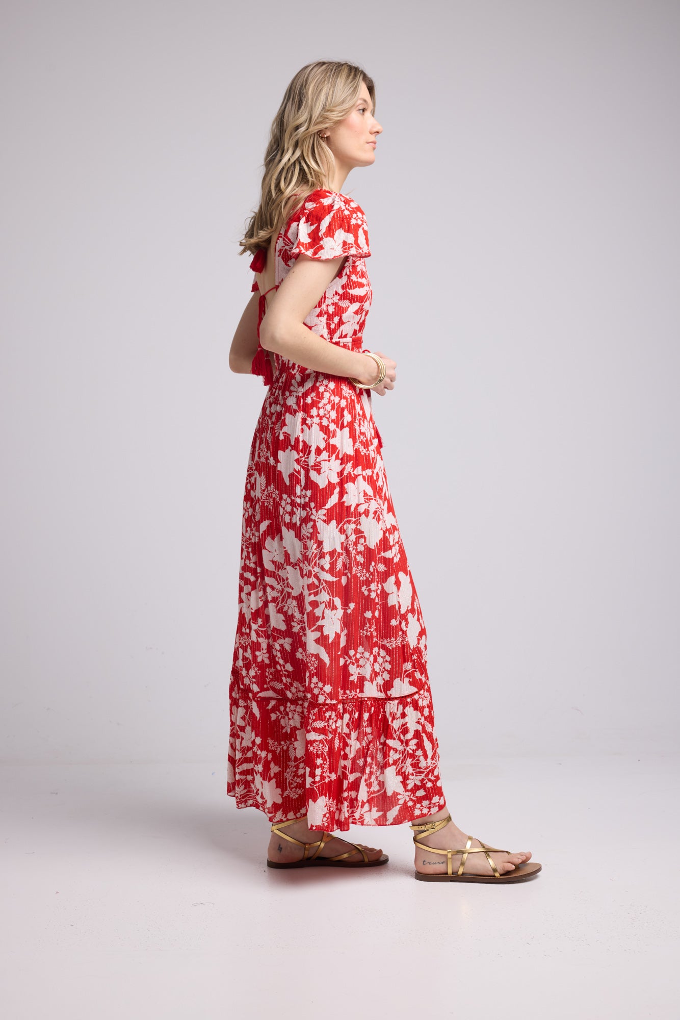 ROBE LORY LONG/RED P816