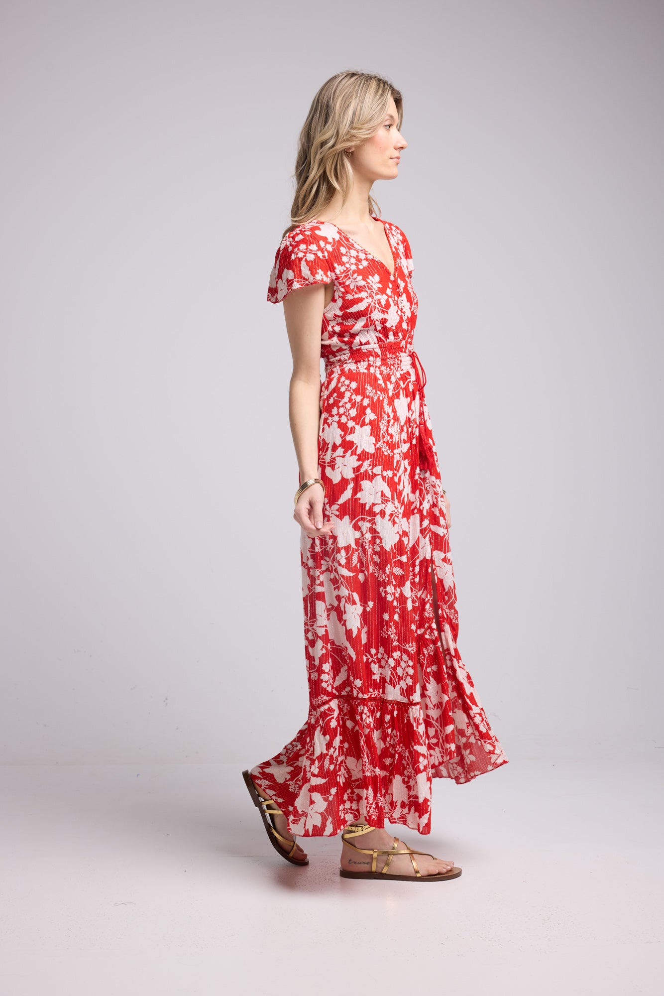 ROBE LORY LONG/RED P816