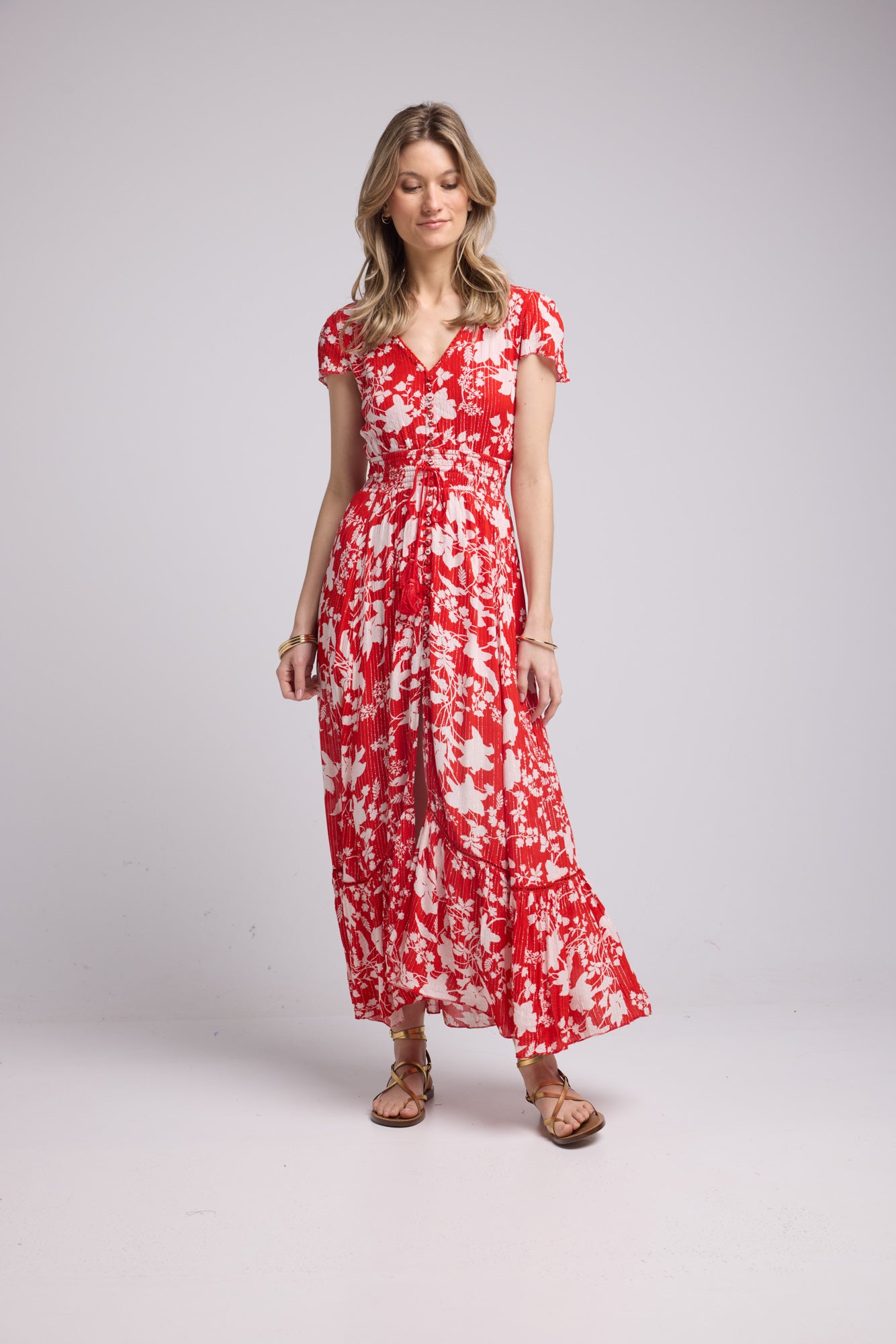 ROBE LORY LONG/RED P816