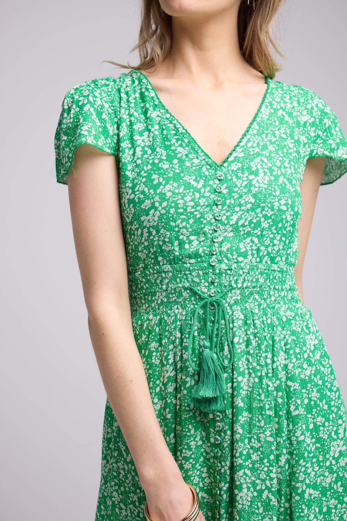 ROBE LORY LONG/VERT P815