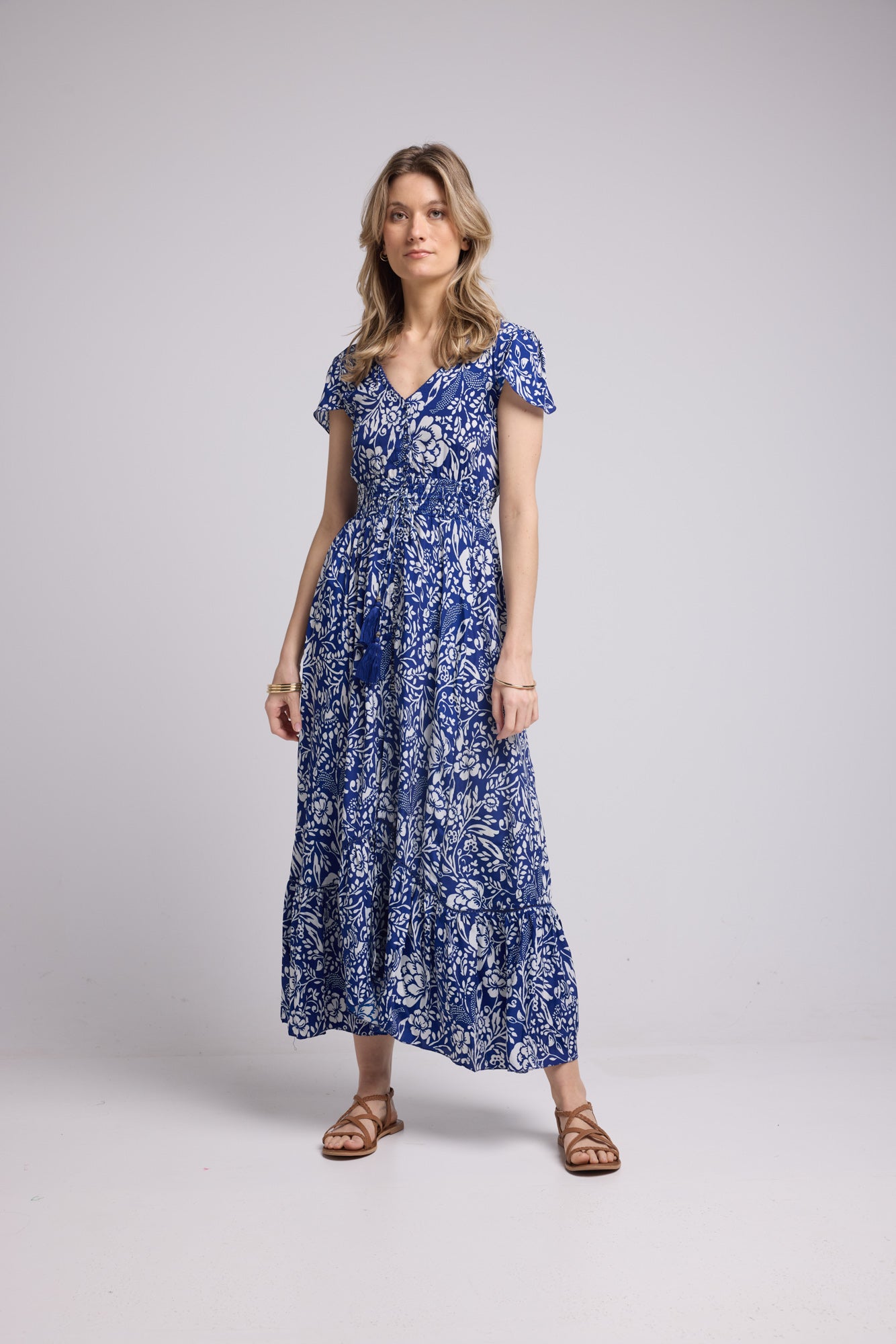 ROBE MILA/NAVY P3011
