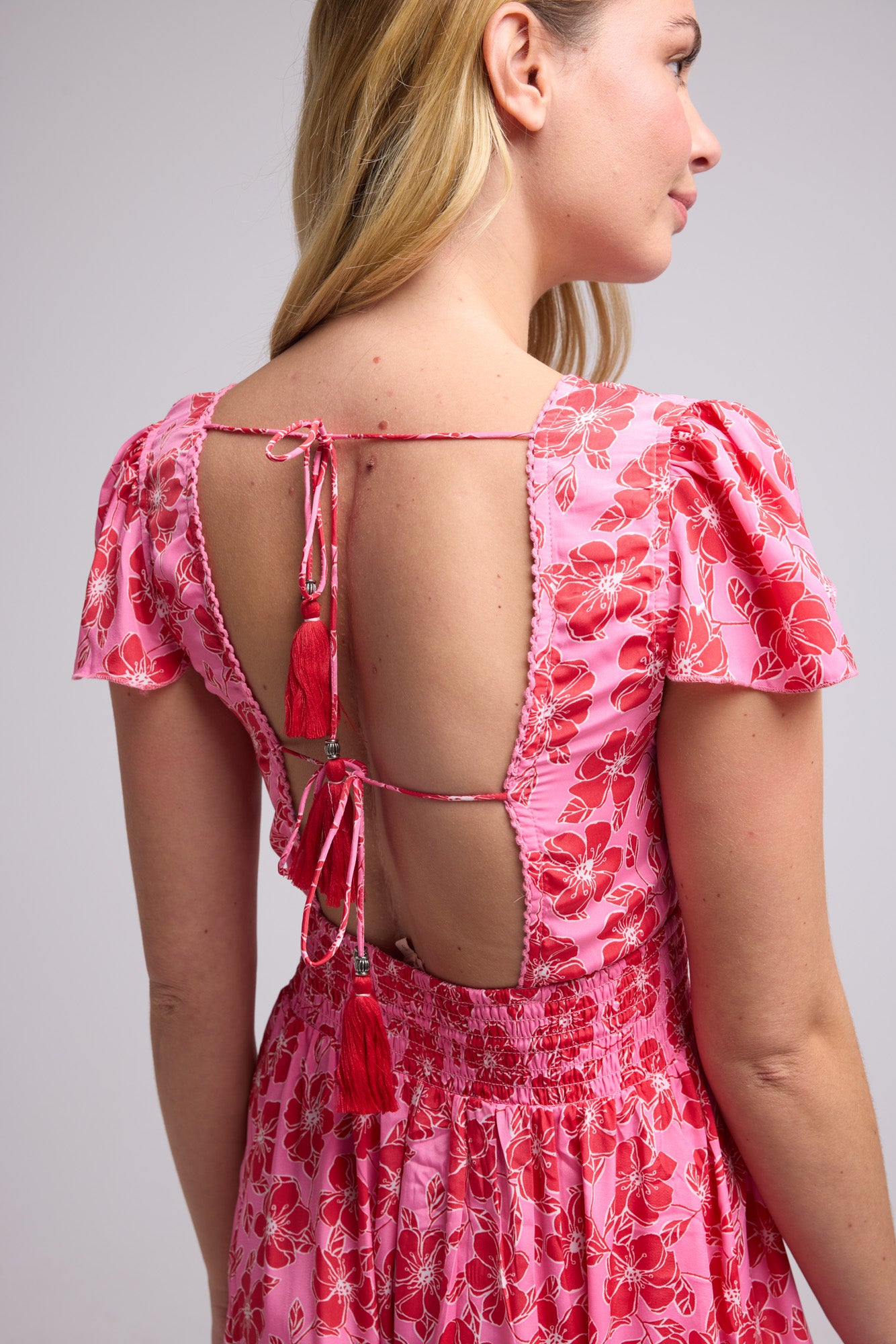 ROBE MILA/PINK RED P 4001