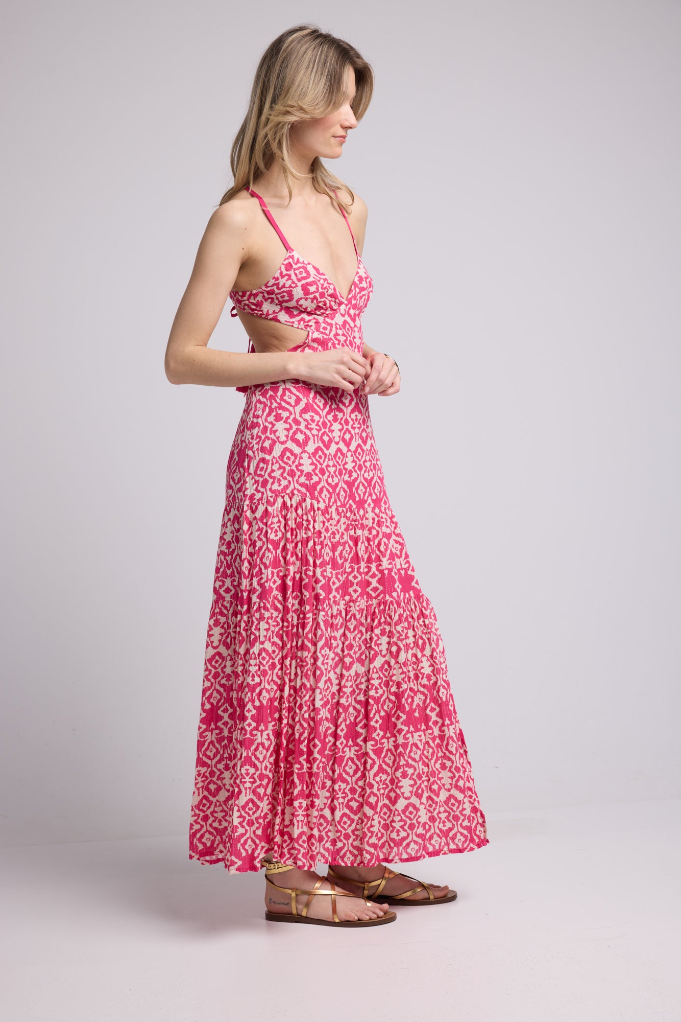 ROBE MIRA FUSHIA P822