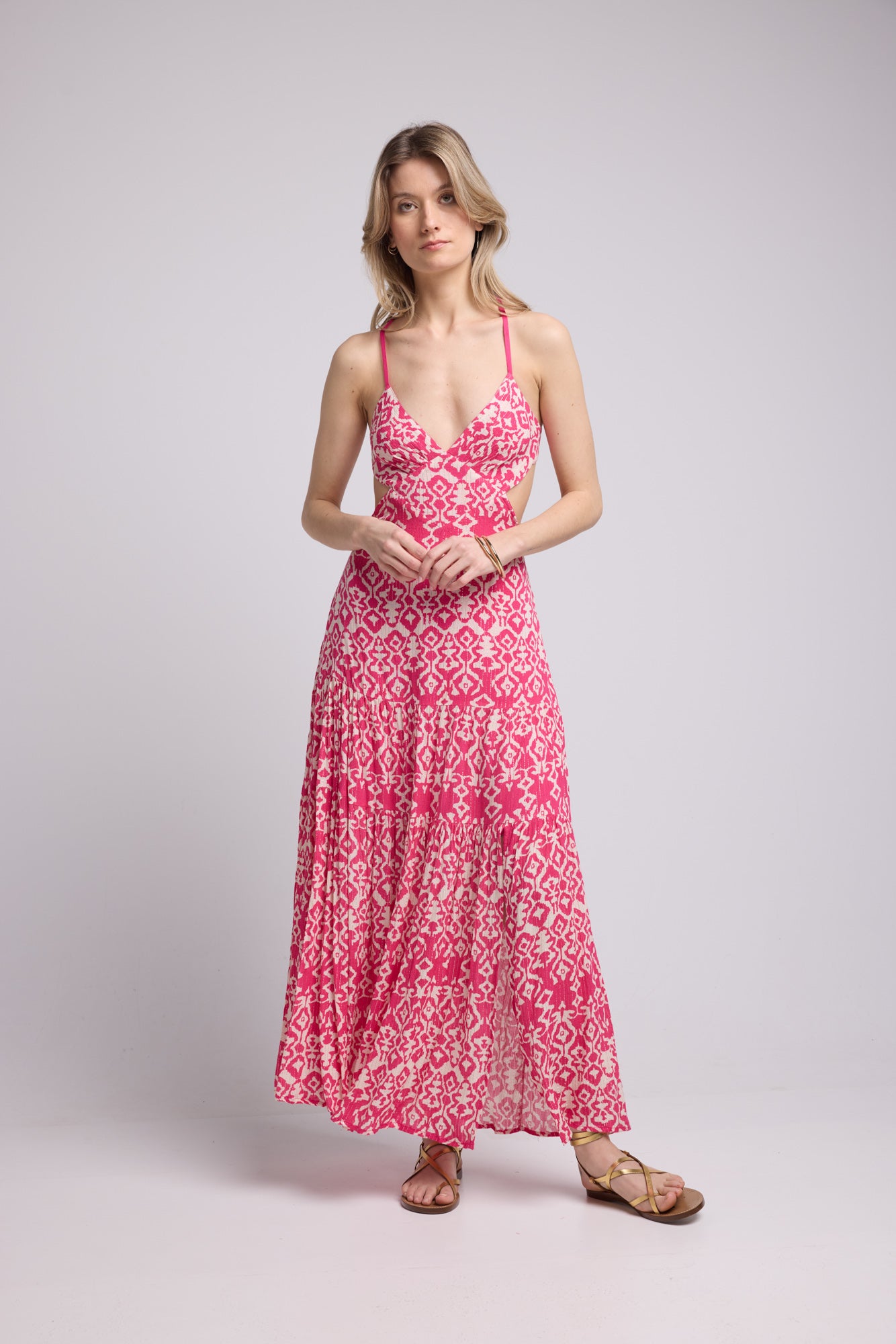 ROBE MIRA FUSHIA P822