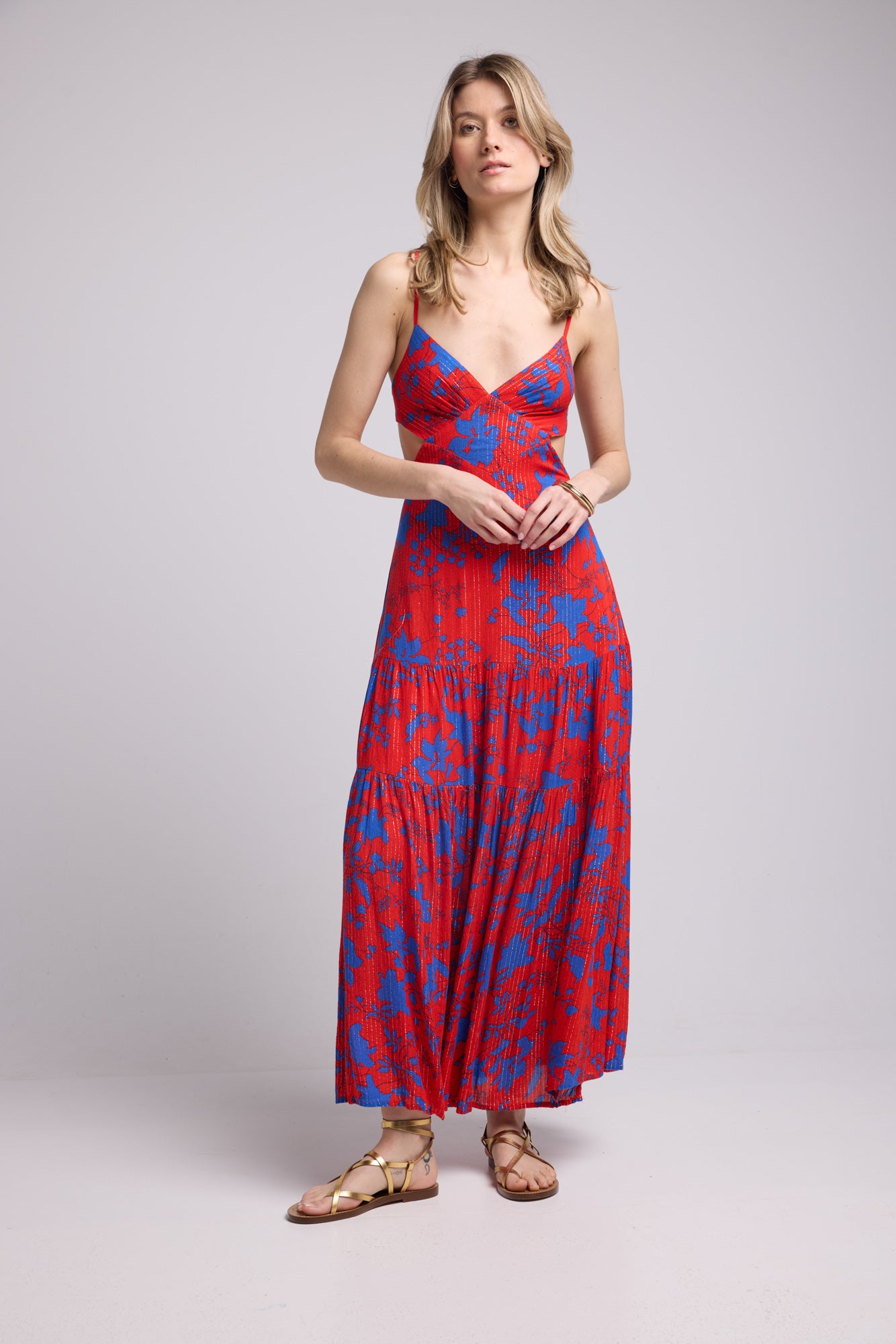 ROBE MIRA RED BLUE P821