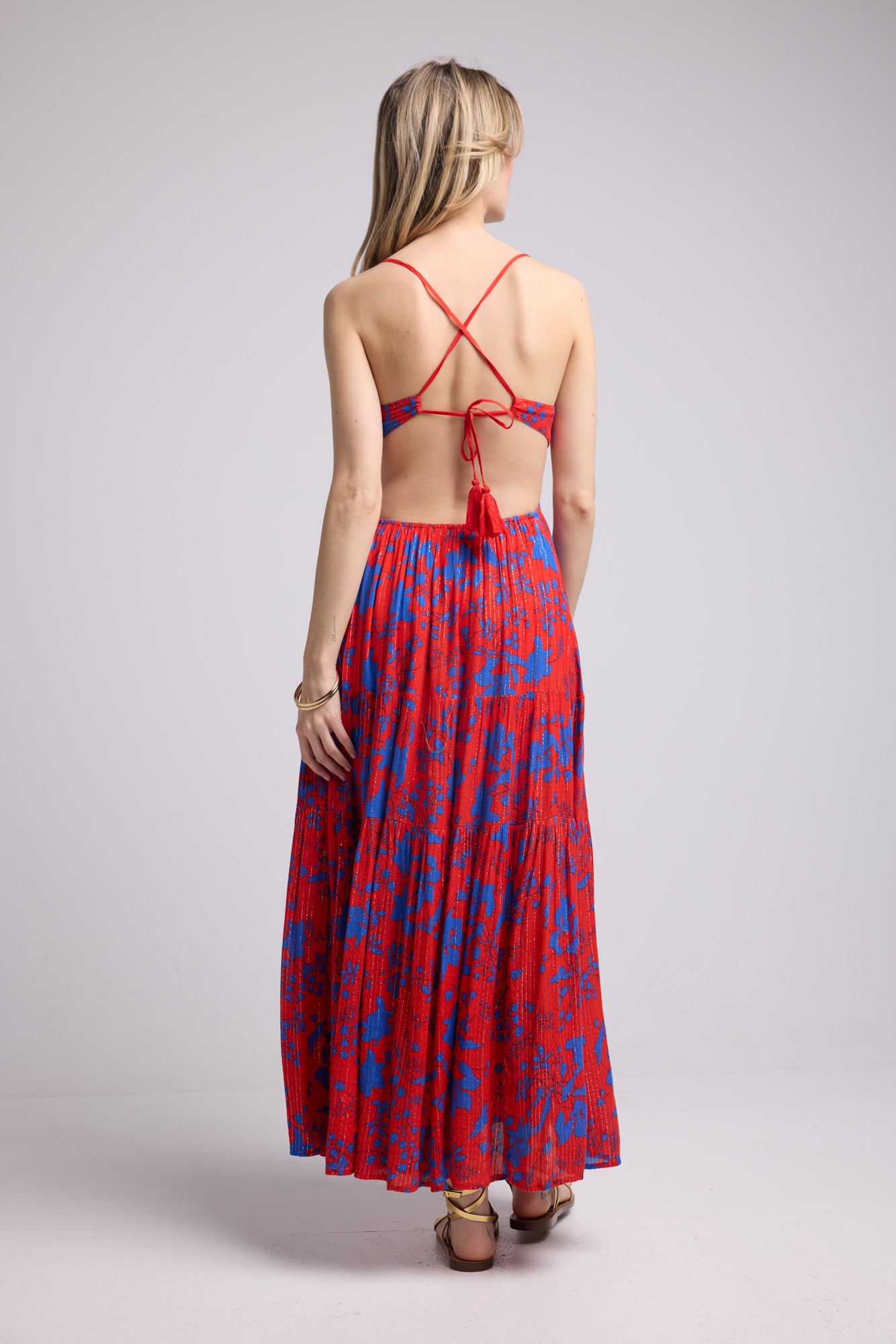 ROBE MIRA RED BLUE P821