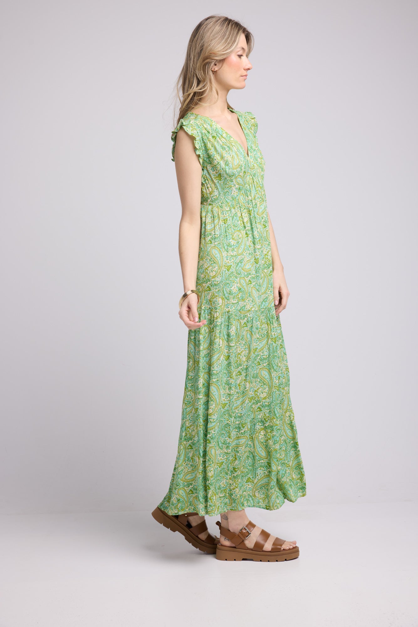 ROBE NANCY LONG/VERT
