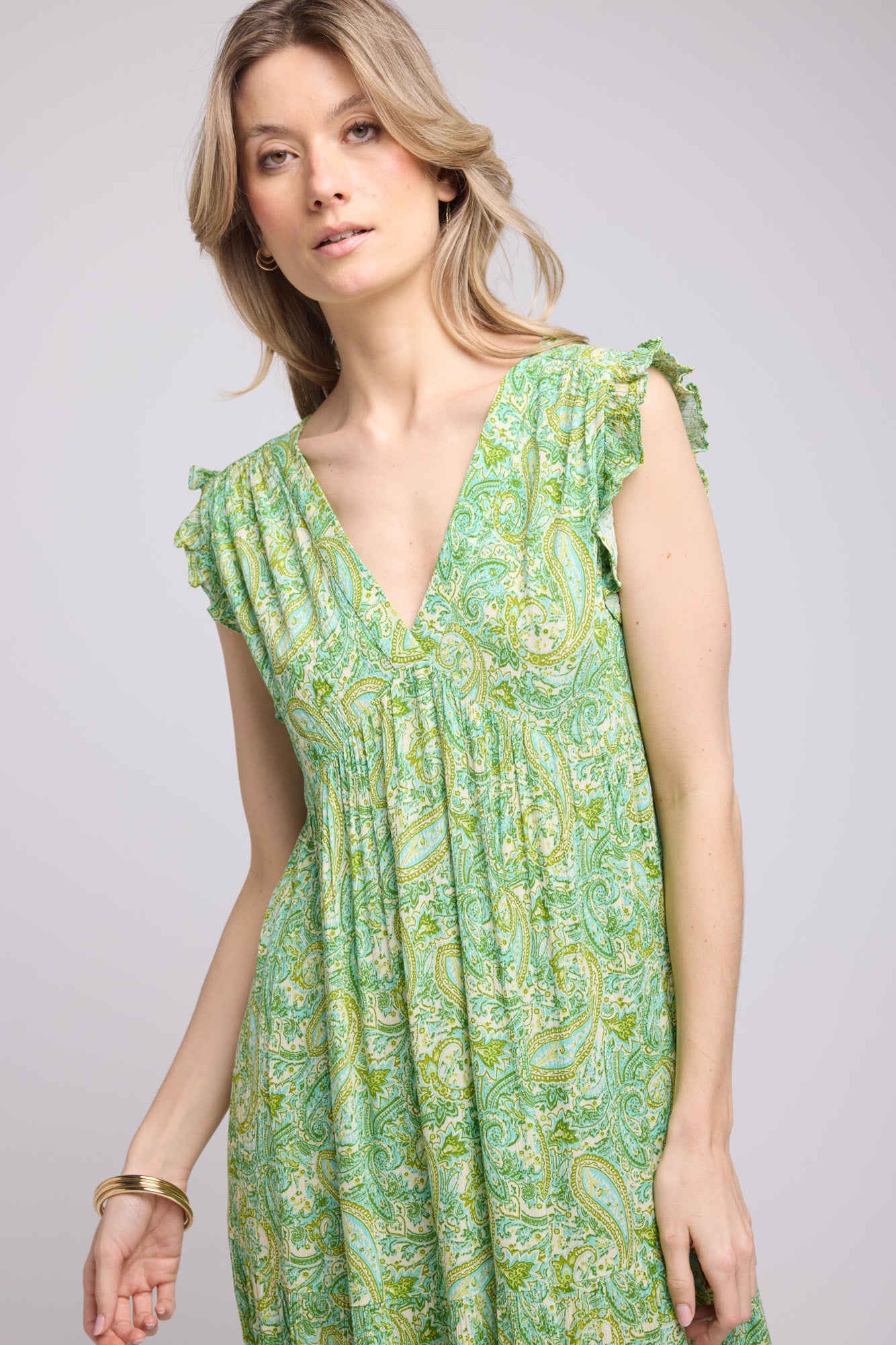 ROBE NANCY LONG/VERT