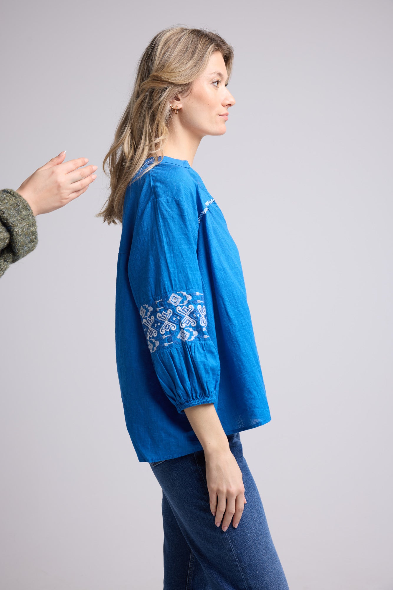 BLOUSE NONO/BLEU