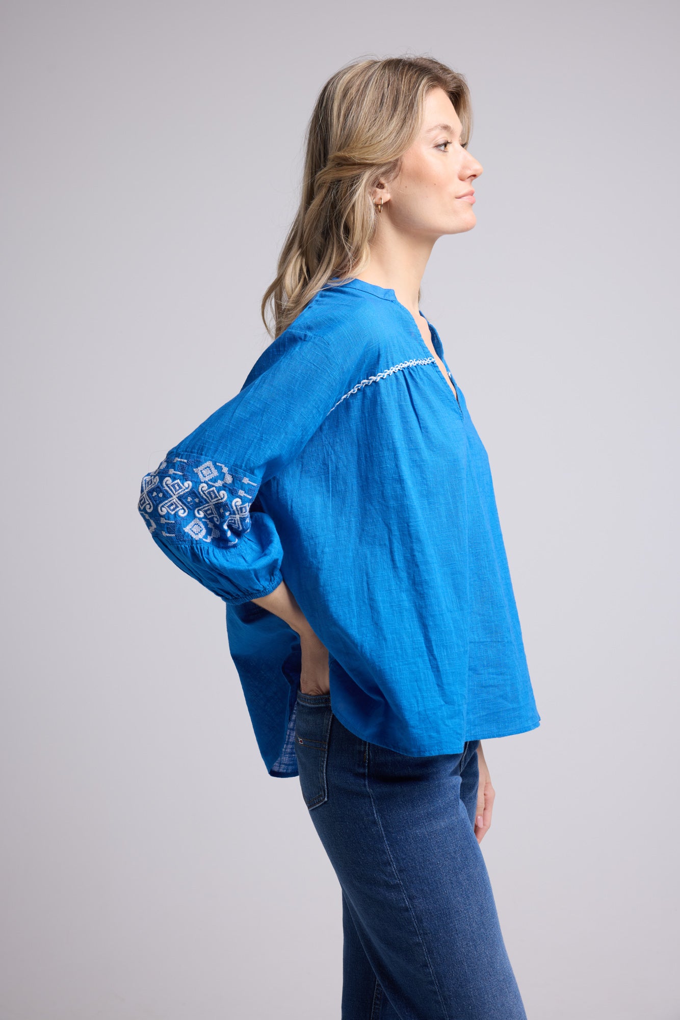 BLOUSE NONO/BLEU