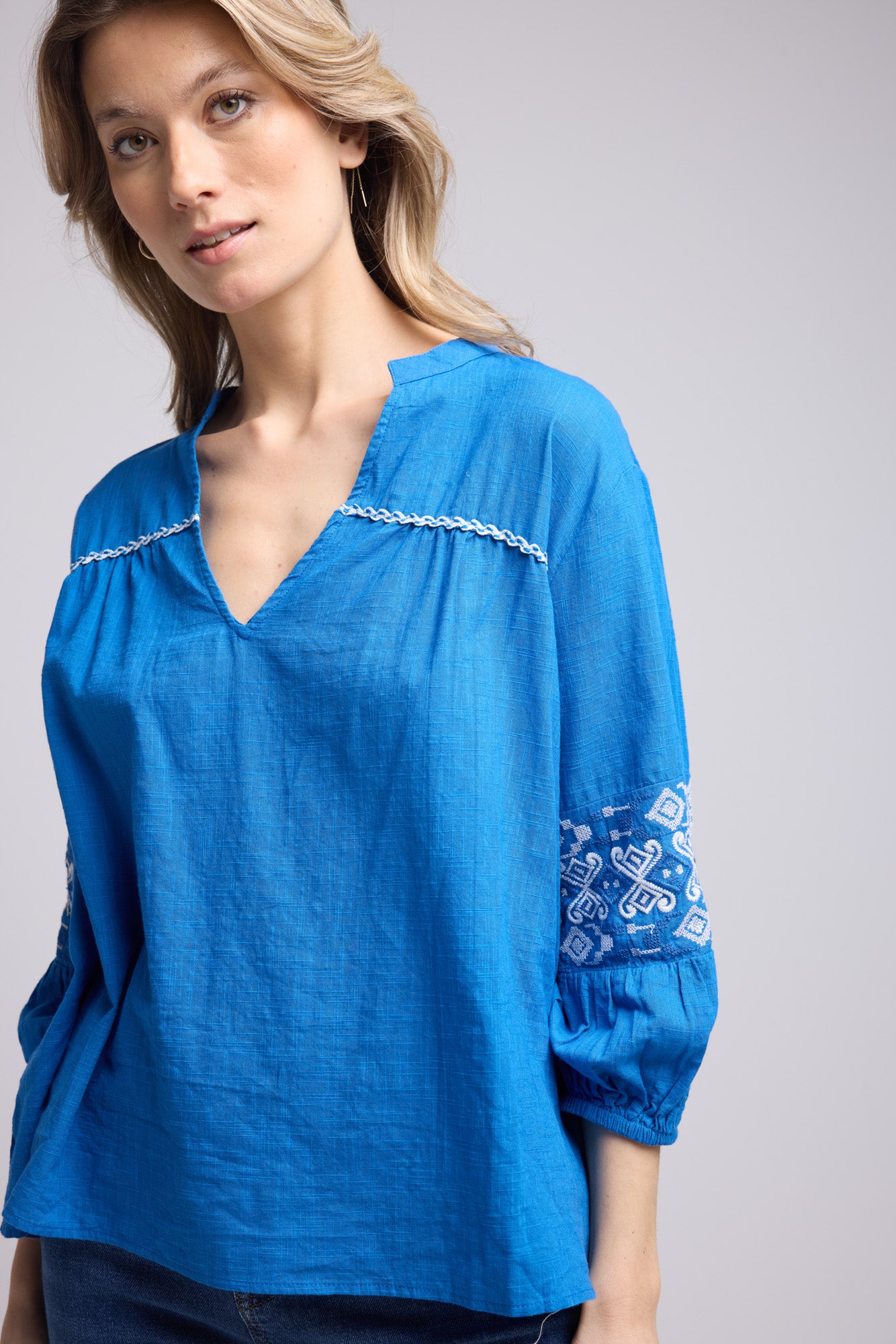 BLOUSE NONO/BLEU