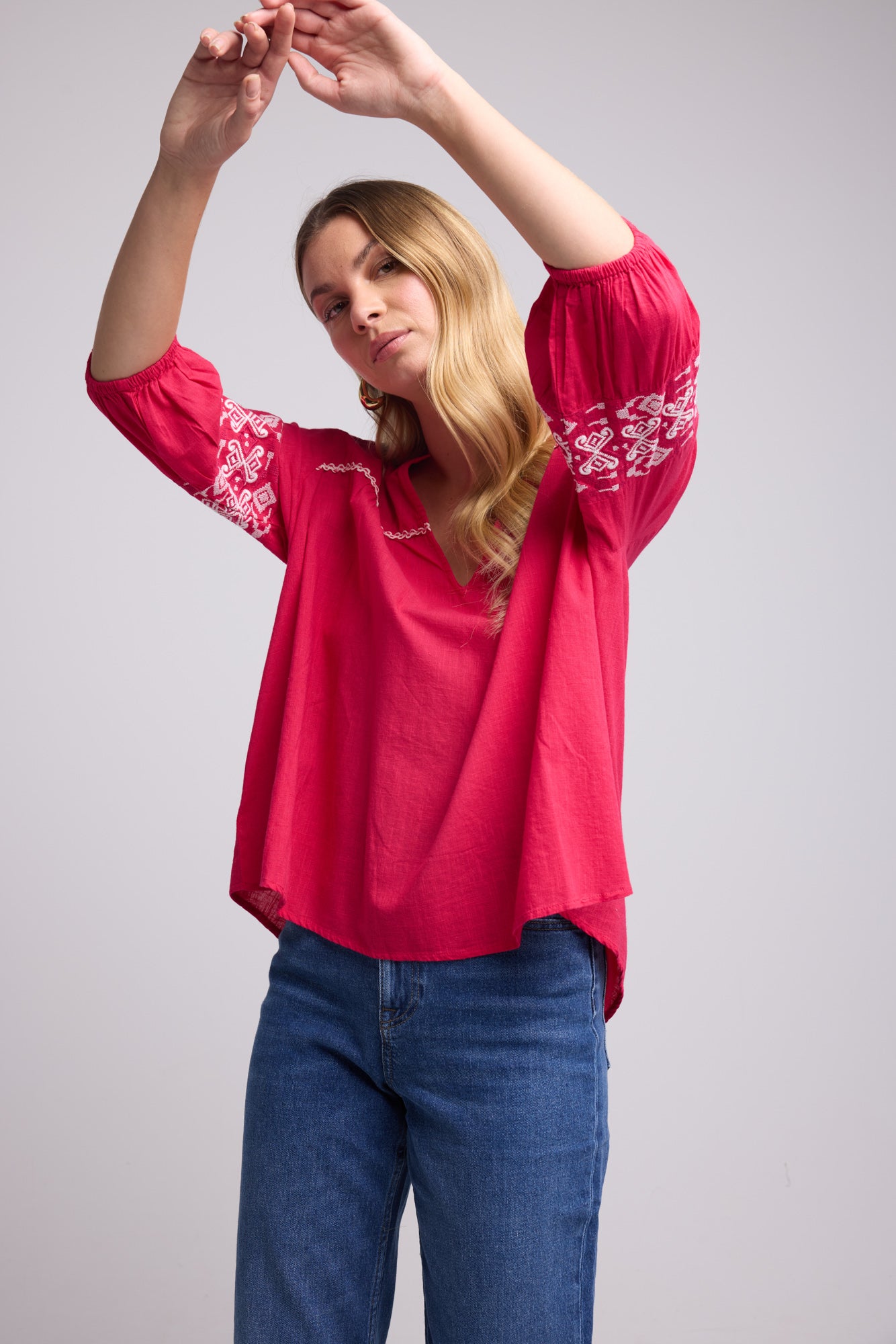 BLOUSE NONO/FUSHIA