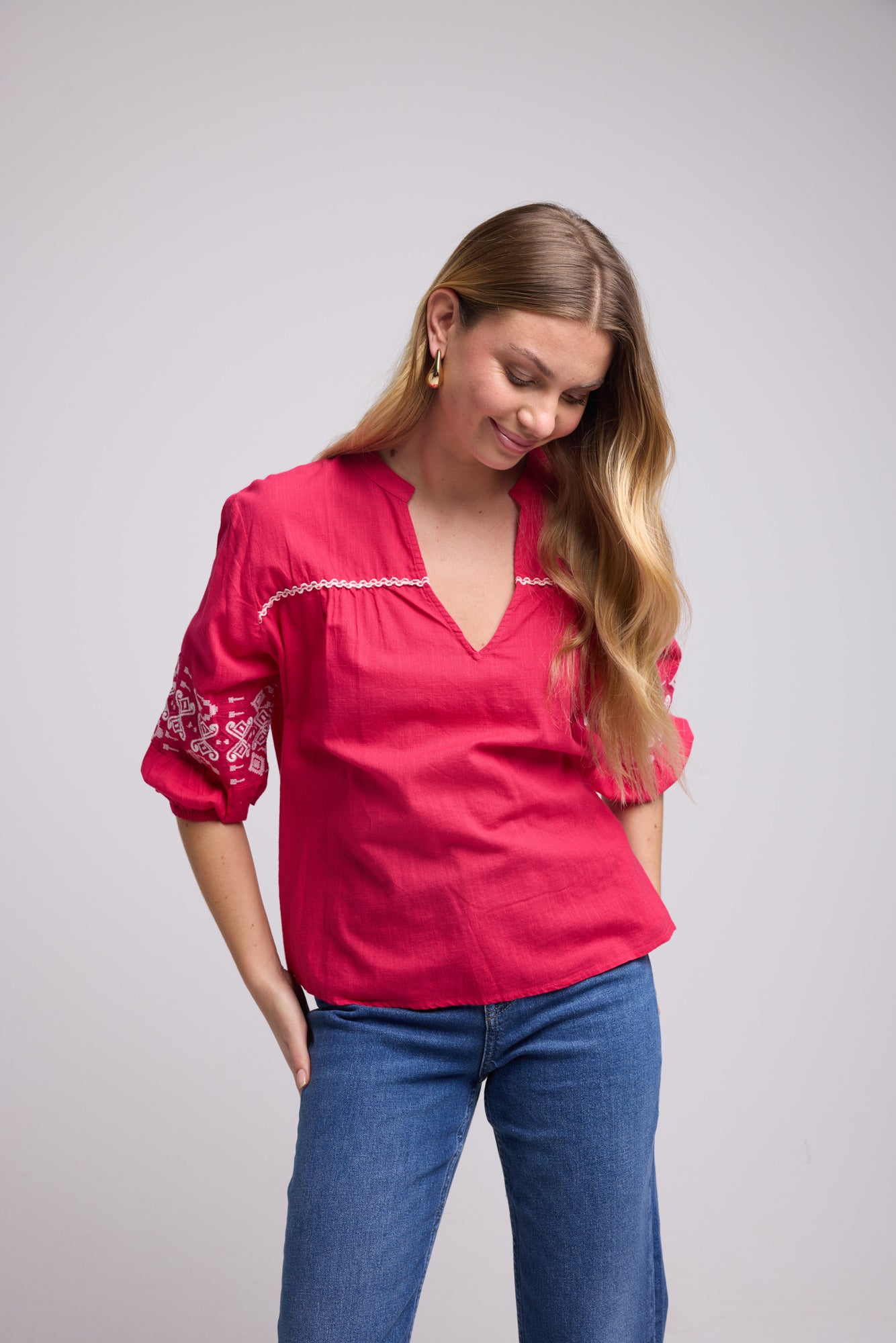 BLOUSE NONO/FUSHIA