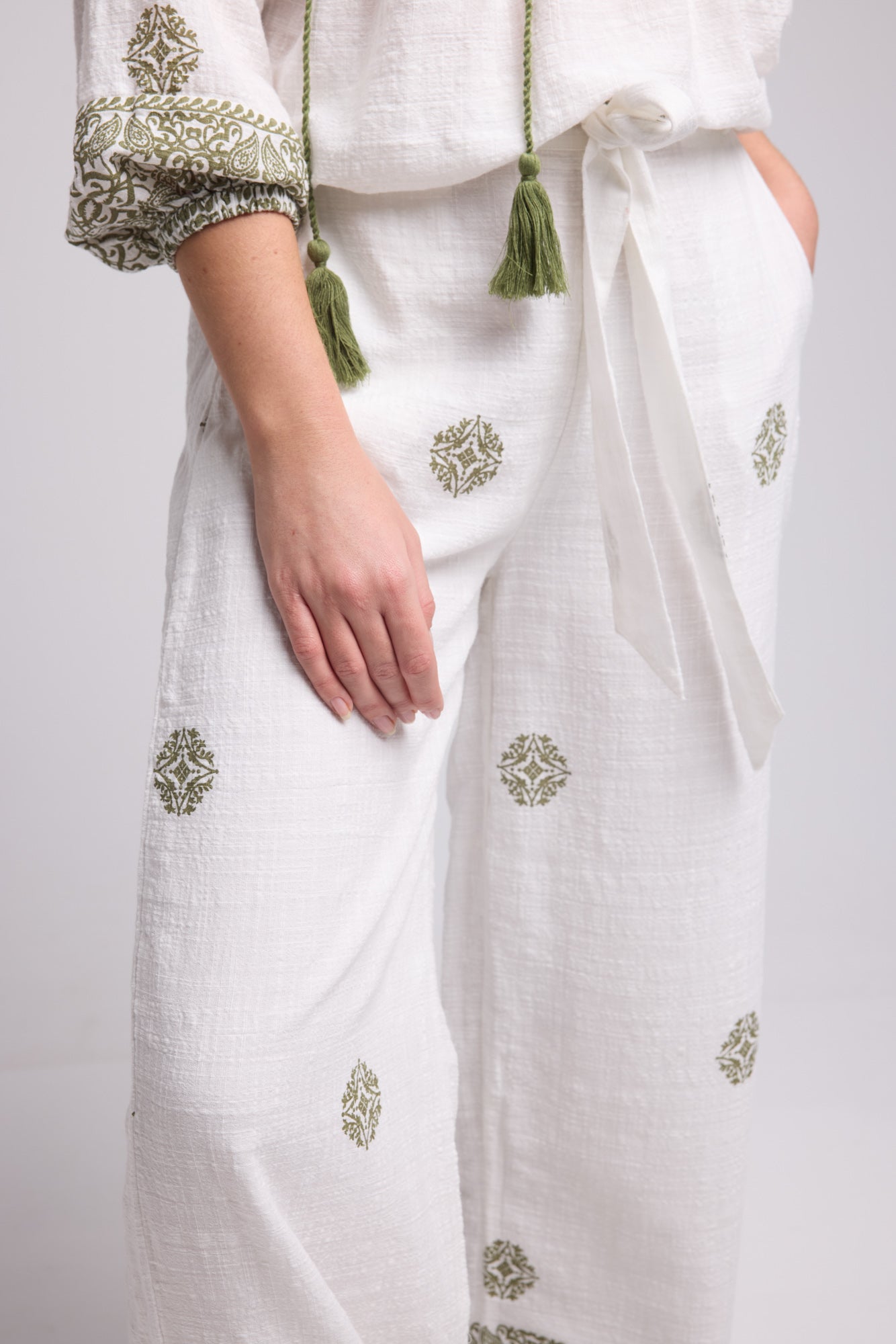 BLOUSE NUTS P19 KHAKI