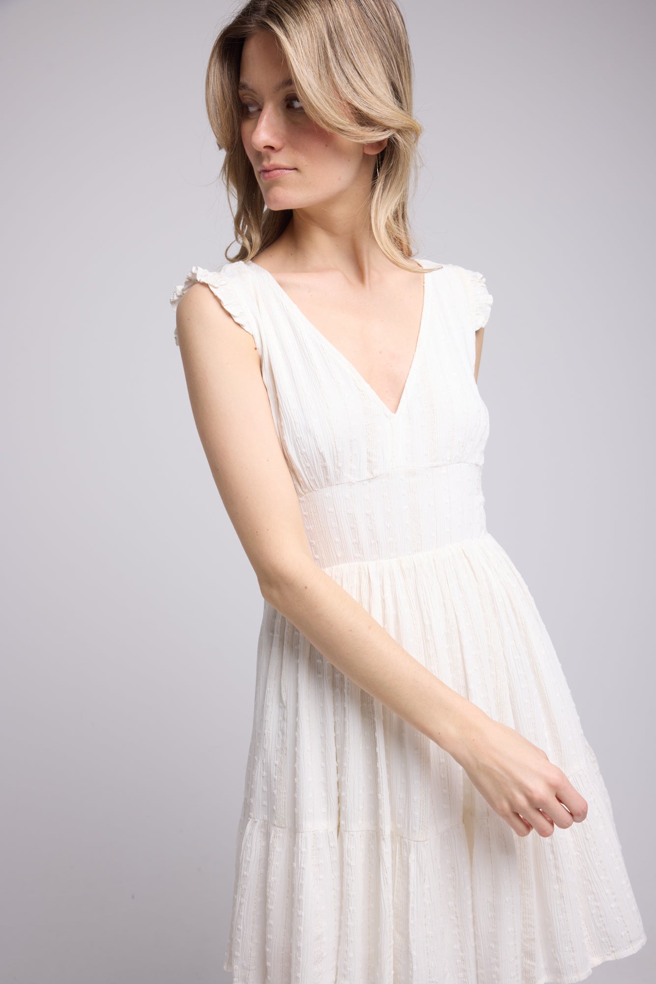 ROBE NUTTY OFF WHITE