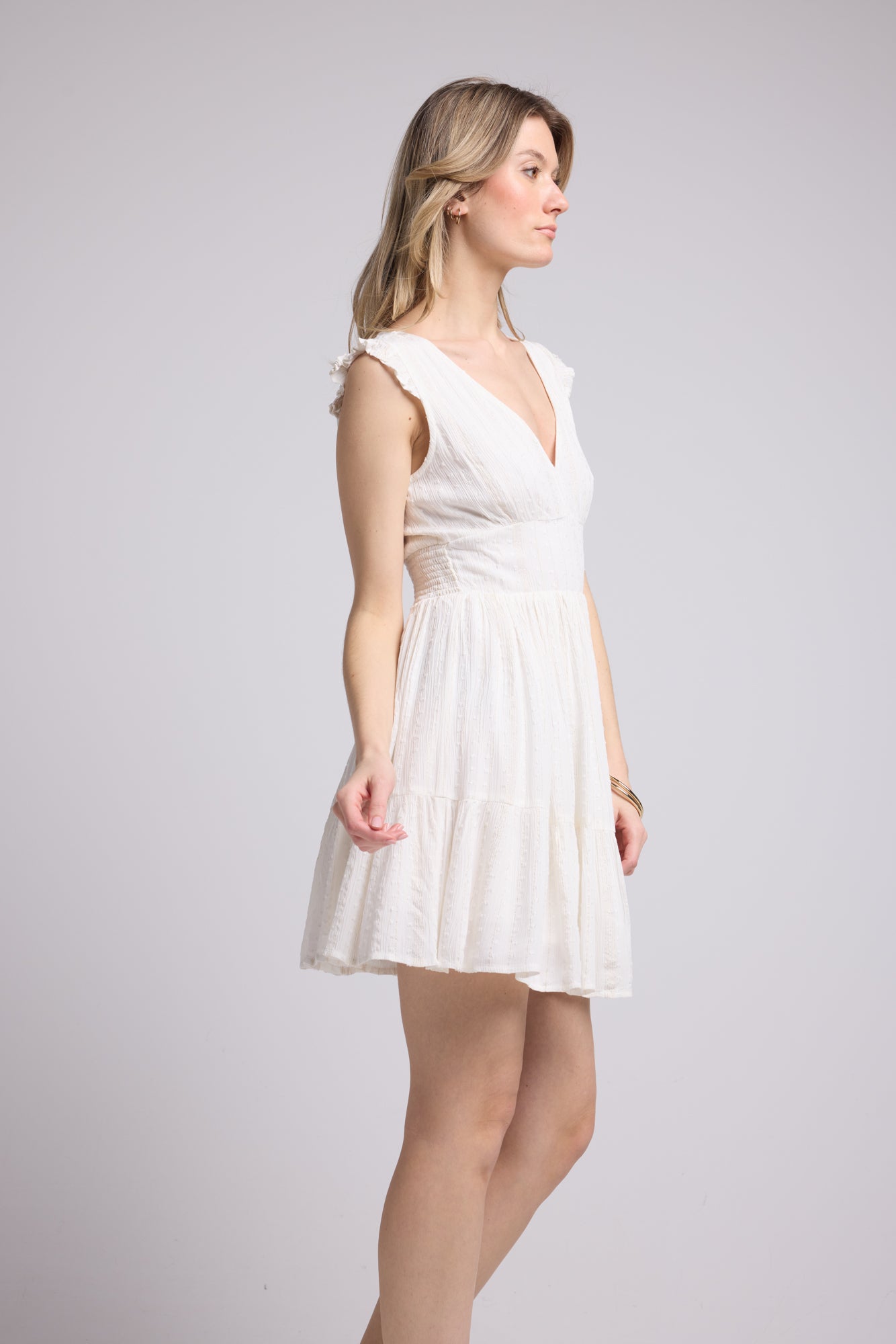 ROBE NUTTY OFF WHITE