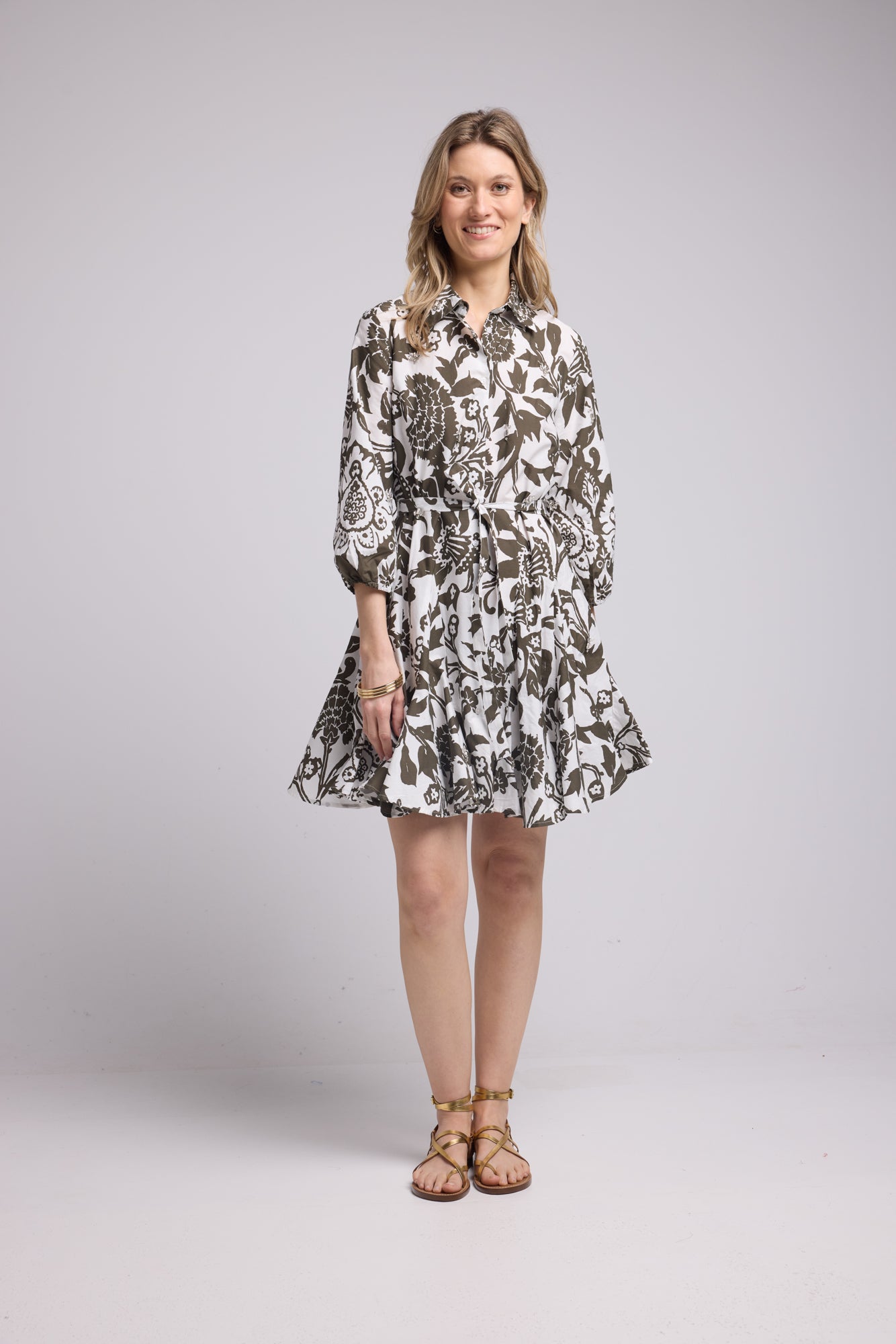 ROBE OLGA/KHAKI P309