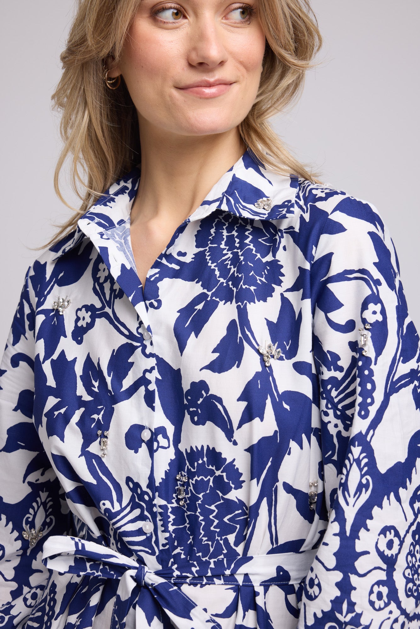 ROBE OLGA/NAVY P309