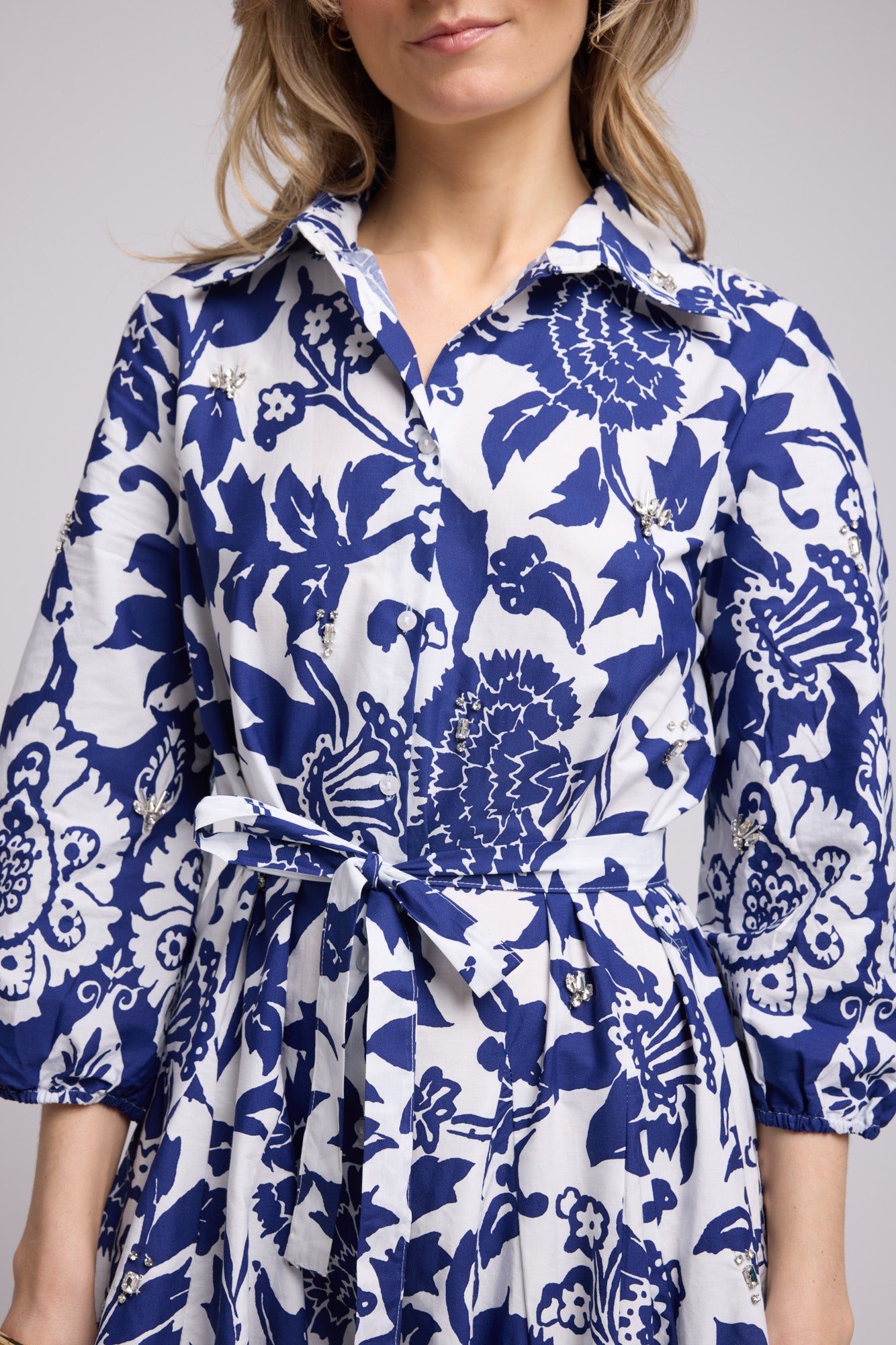 ROBE OLGA/NAVY P309